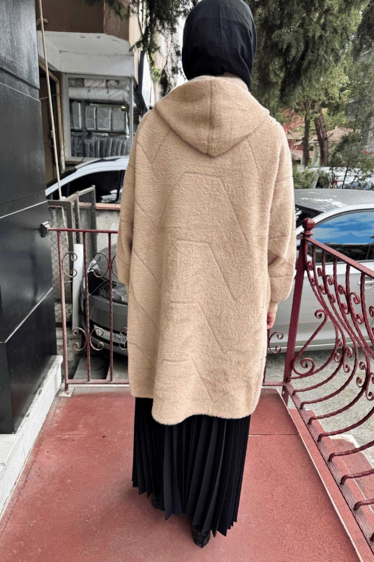 Ghisa-Camel Coat - 5Kgskbn 231166   Model 5