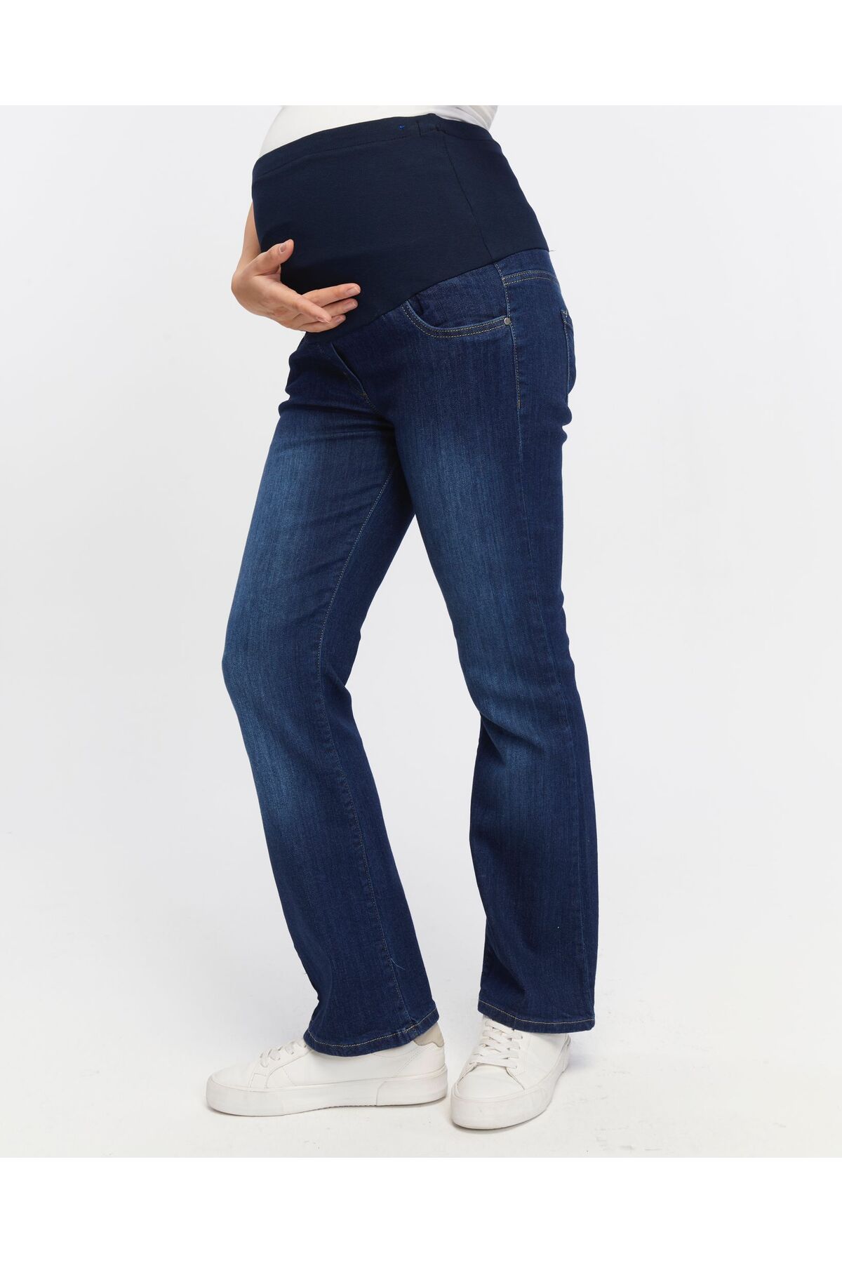 EYLÜL BUTİK Ispanyol Paça Hamile Pantolon fotoğrafı 2 (önizleme)