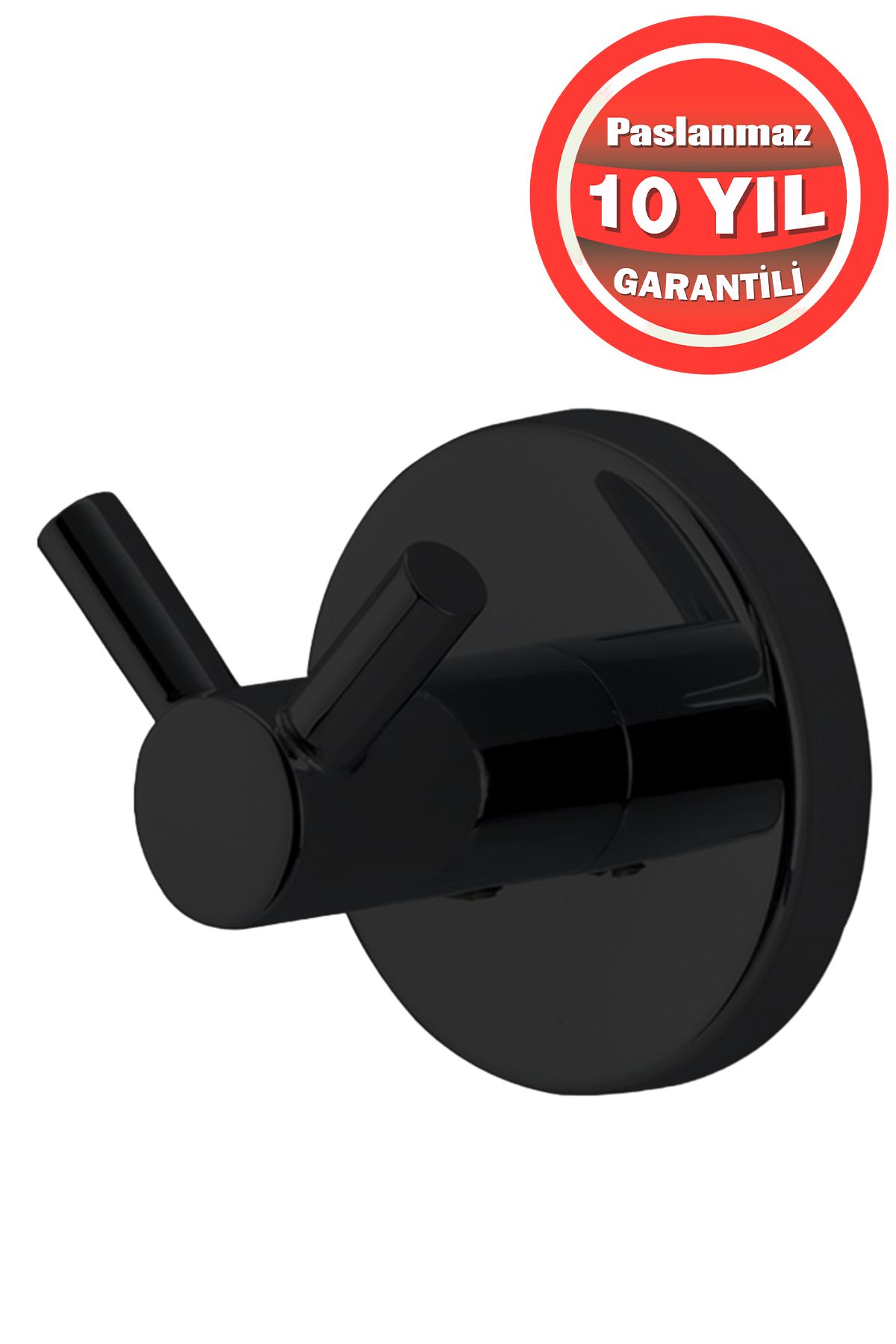 ÇELİK BANYO Paslanmaz Pirinç Mat Siyah Flora Bornzoluk Askılık