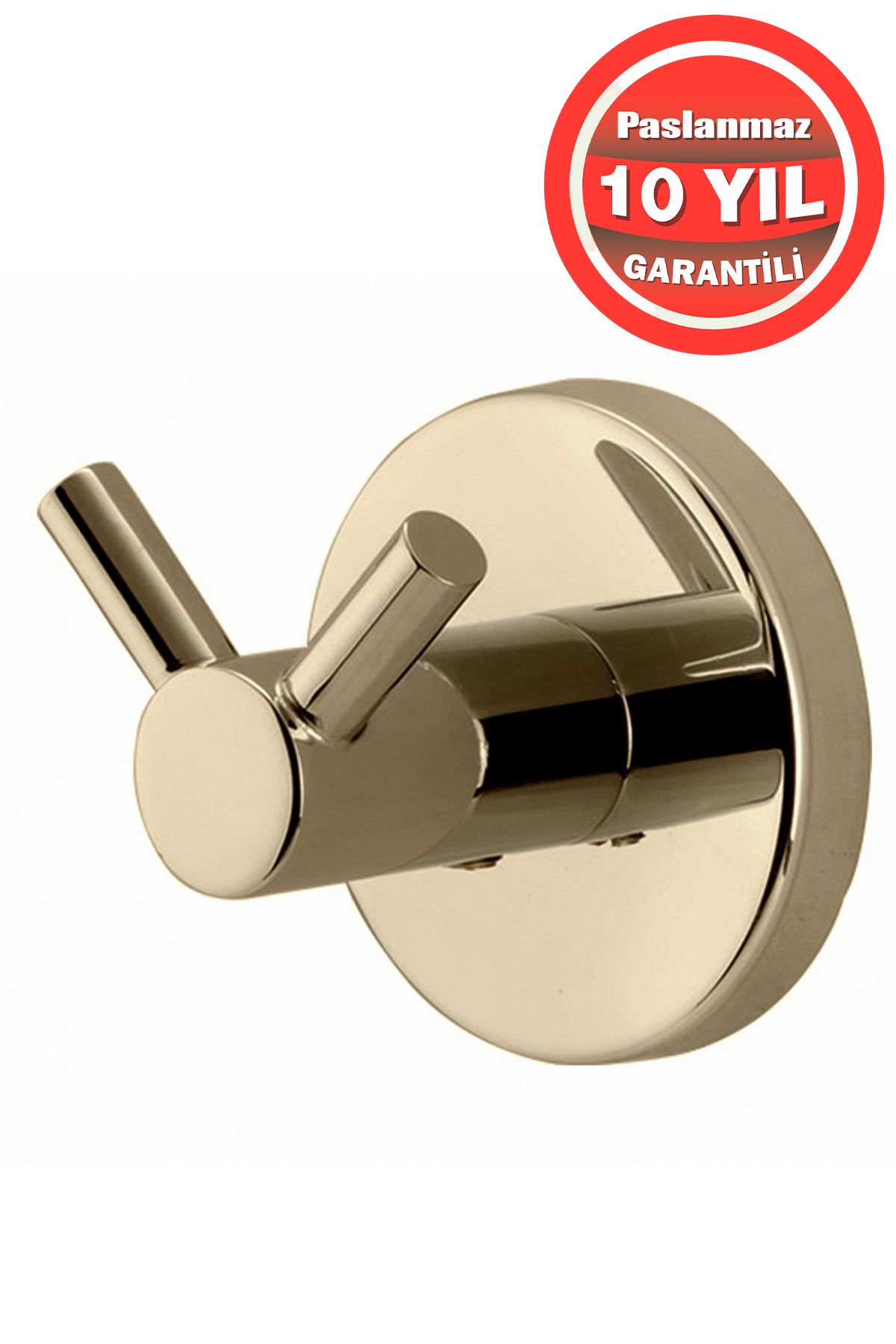 ÇELİK BANYO Paslanmaz Pirinç Flora Bornzoluk Askılık Altın Gold