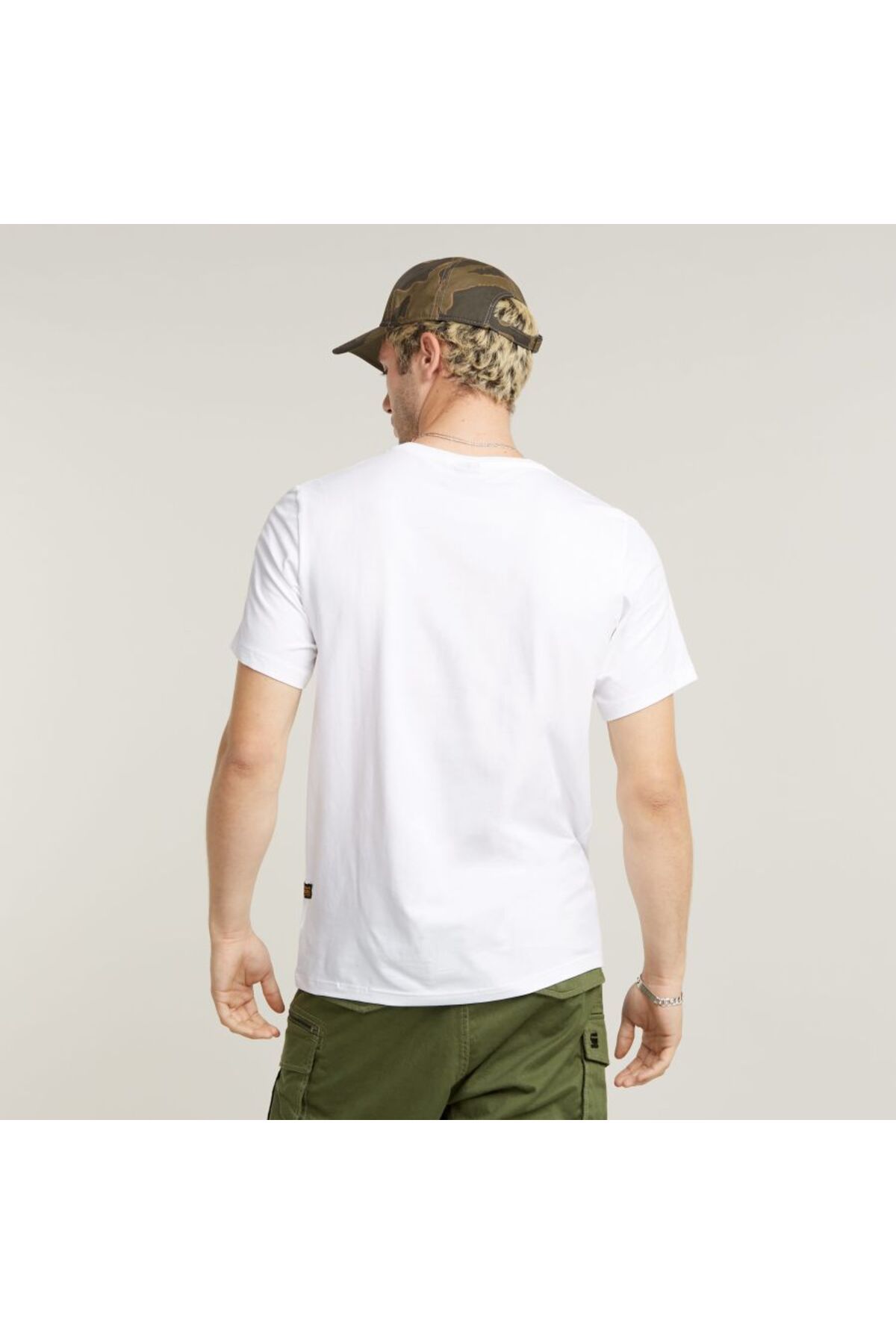 تی شرت سفید مردانه G STAR RAW توری اورجینال G-STAR RAW