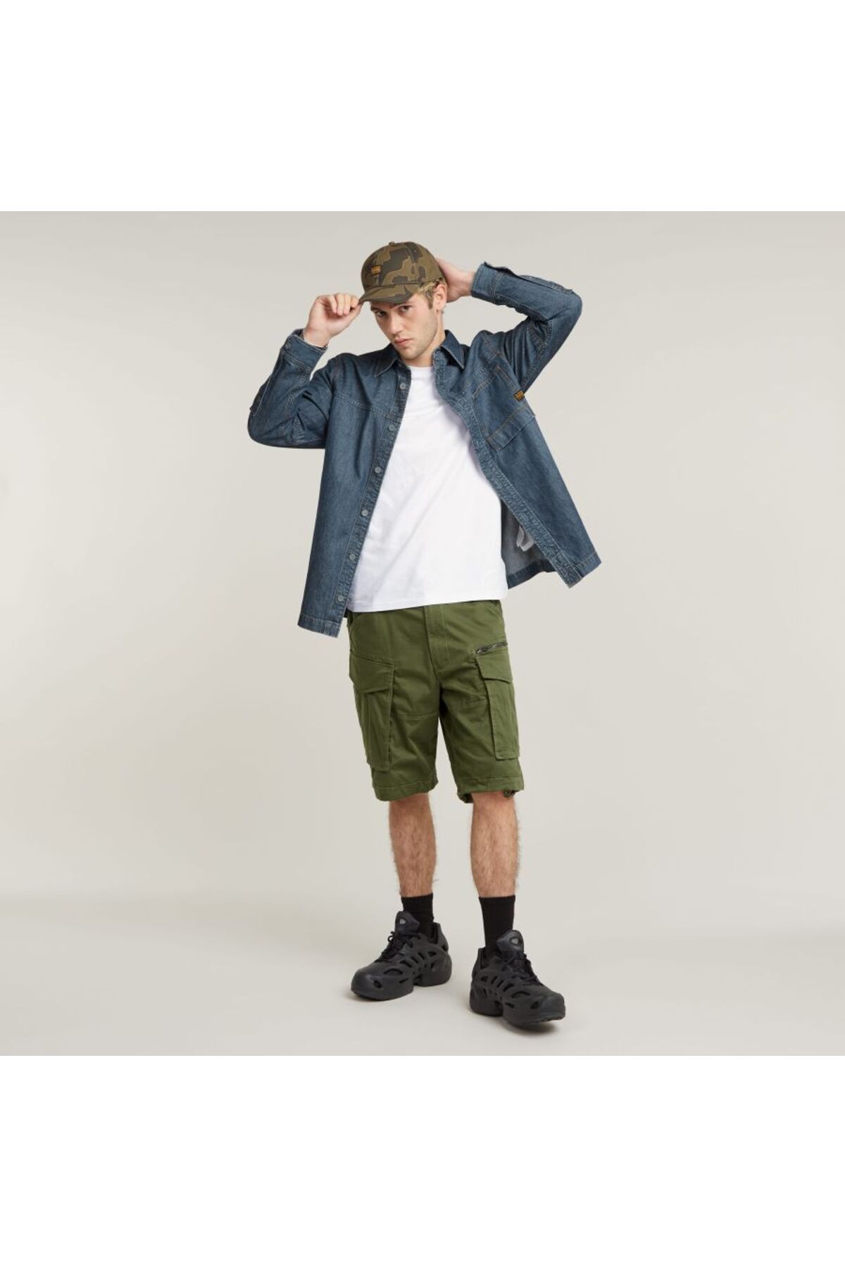 تی شرت سفید مردانه G STAR RAW توری اورجینال G-STAR RAW
