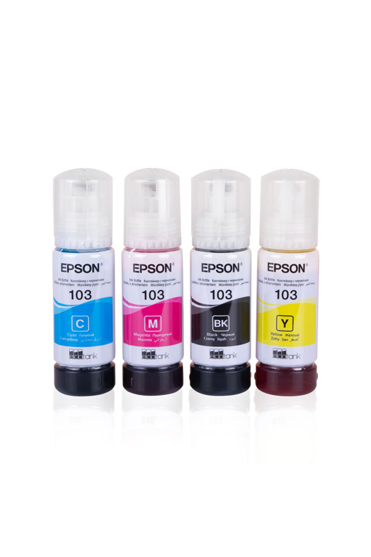 Plusprint Epson 103 EpsonEcoTank L3150 Muadil Mürekkep Seti