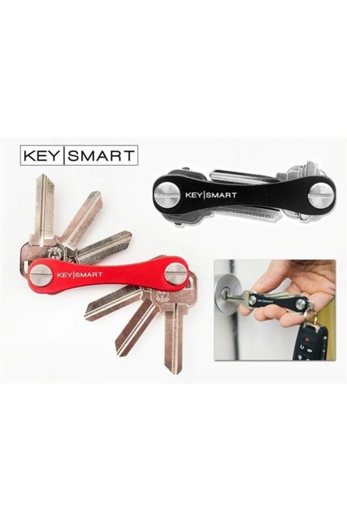 Buffer-® Practical Smart Keychain Key Organizer Apparatus 8