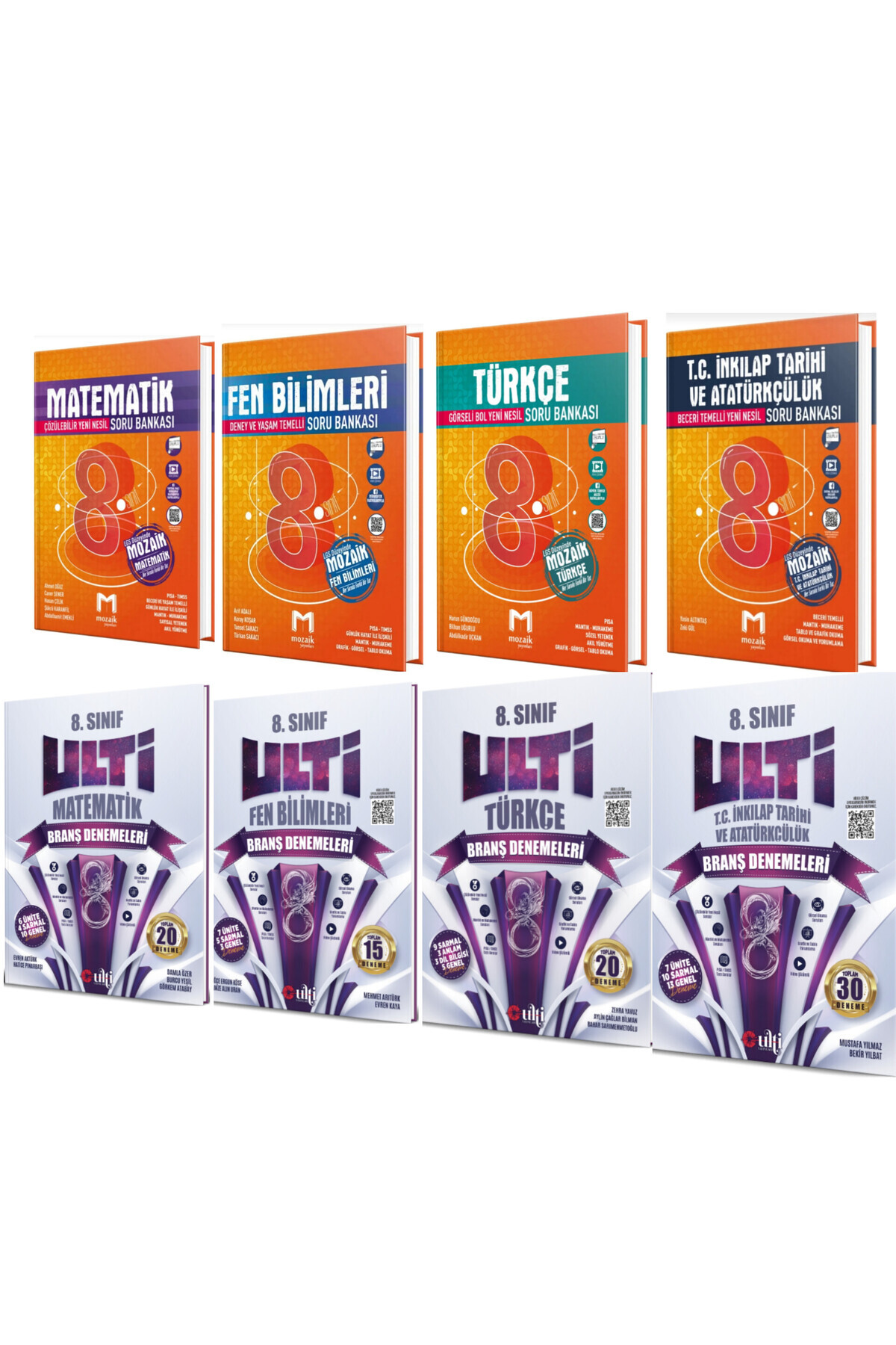 Mozaik Yayınları Mozaik Yayınları 8. Sınıf LGS Matematik Fen