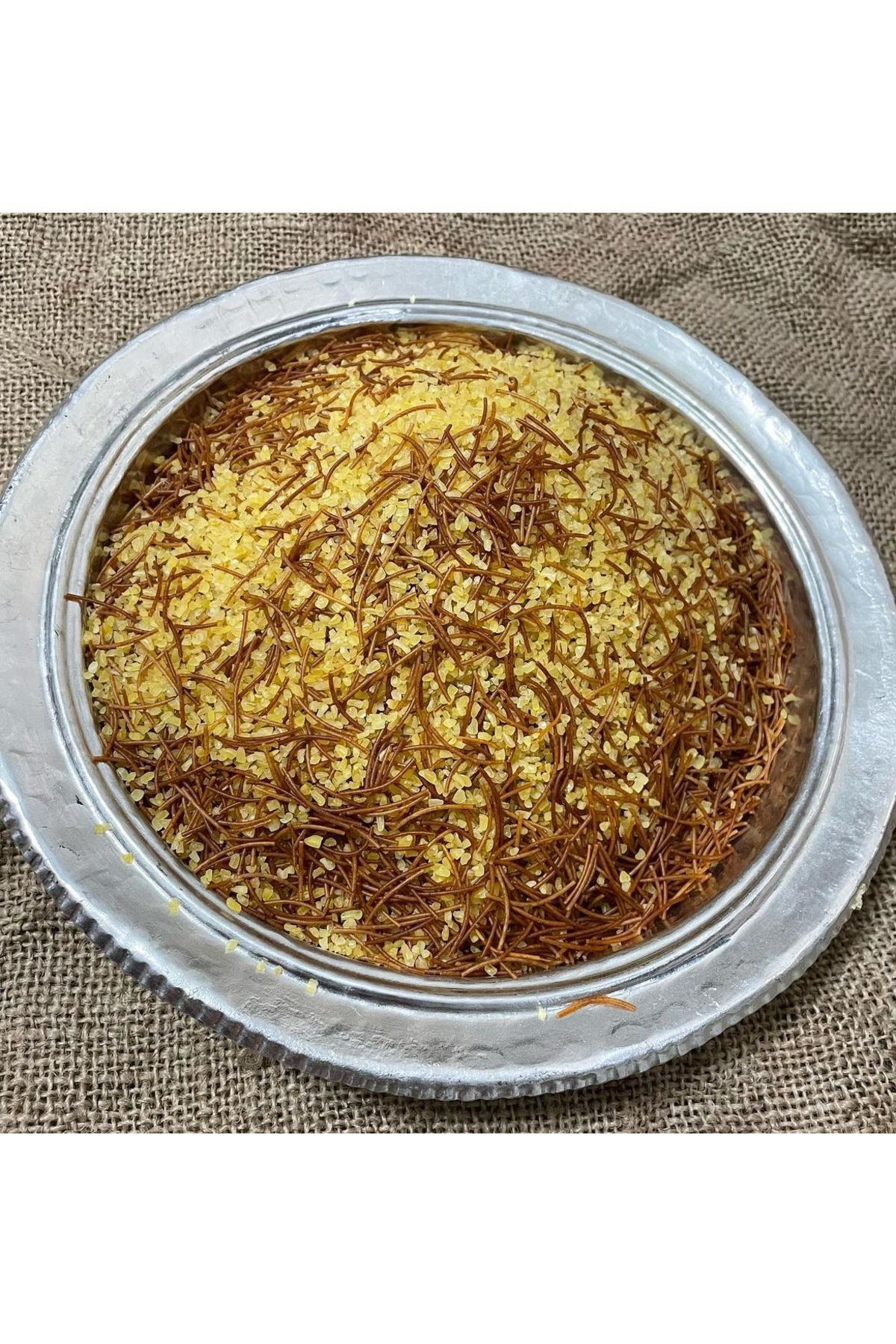 paşavat yöresel evi Tel Şehriyeli Pilavlık Bulgur 3kg Lık