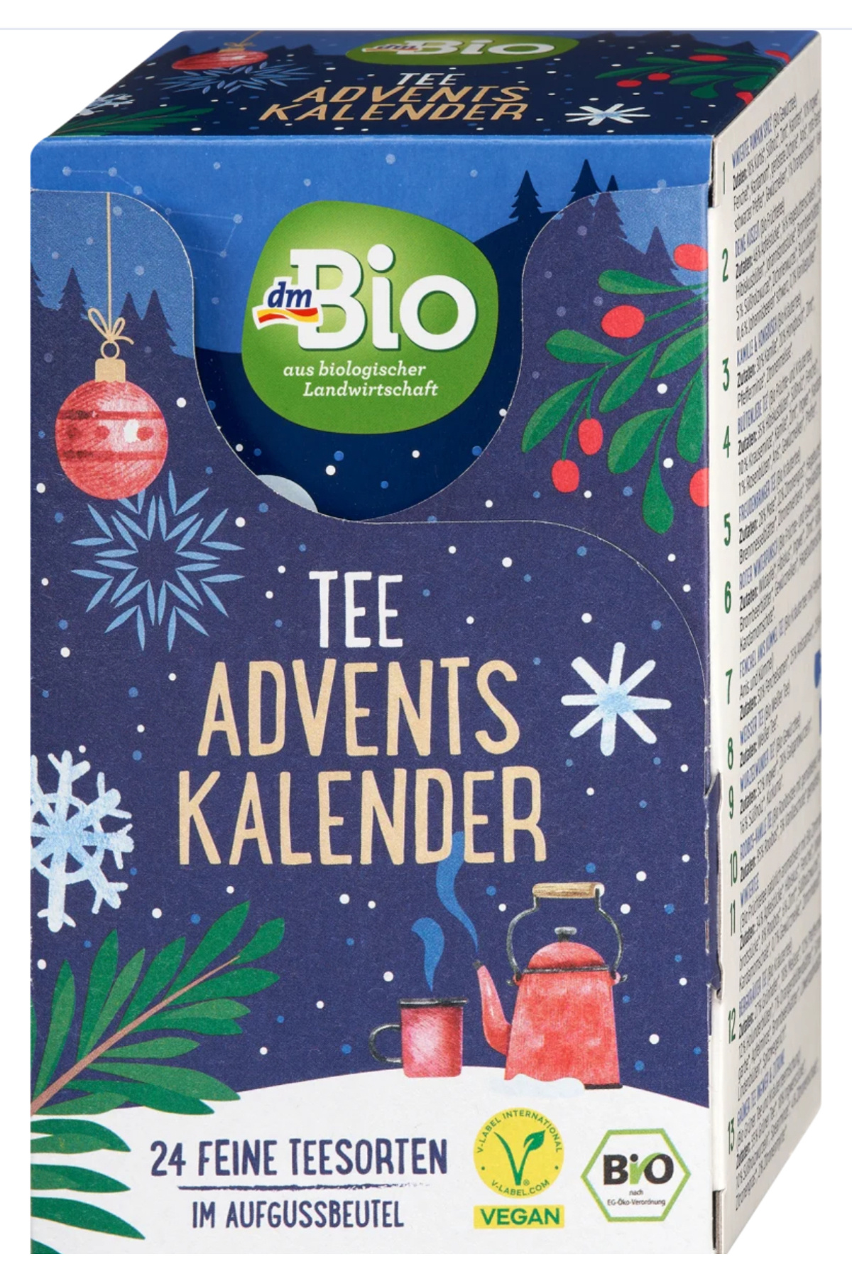 Purple Adv Bio Advent Calender Organik Çay