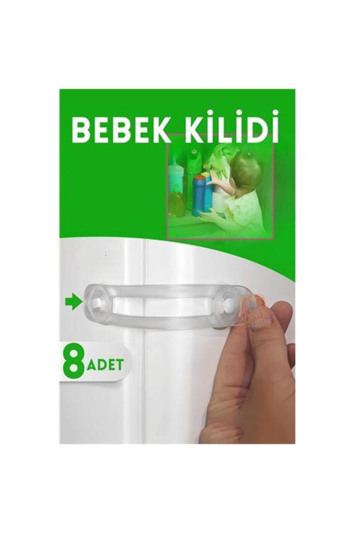 Cepahir TransForMacion 8 Adet Çocuk Dolap ve Çekmece Kilidi 720935