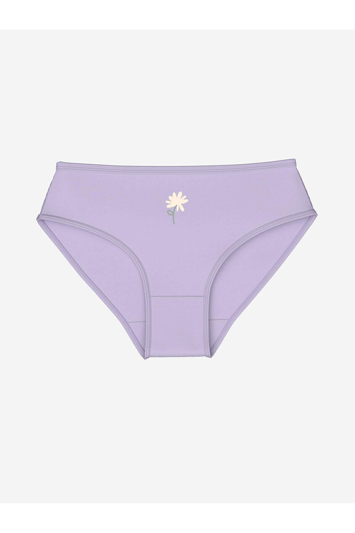 LC Waikiki-Slip pentru fete cu imprimeu LCW Kids 3buc 2