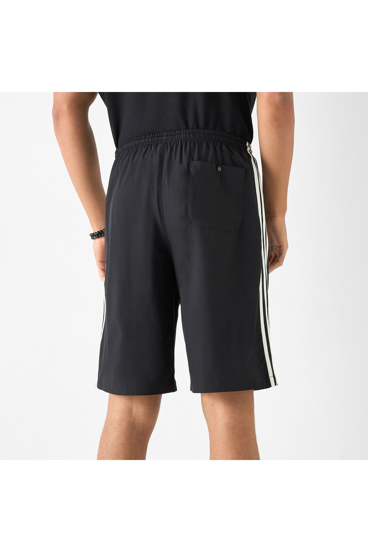 Kappa-Striped Shorts with Drawstring Closure and Pockets 3