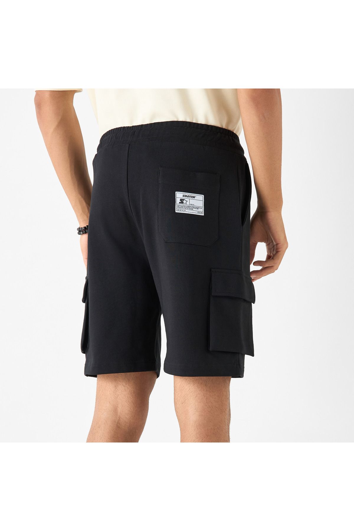 Starter-Printed Shorts with Drawstring Closure and Pockets 3