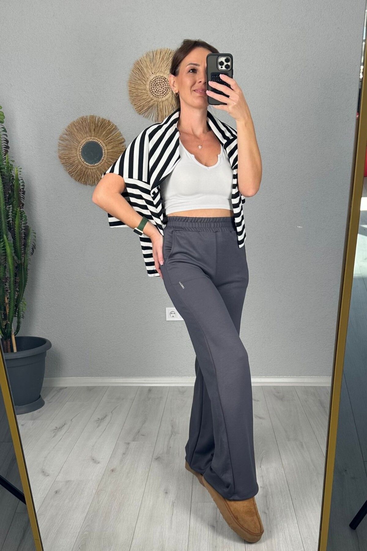 lady special-Modal Fabric Women's Sweatpants 5