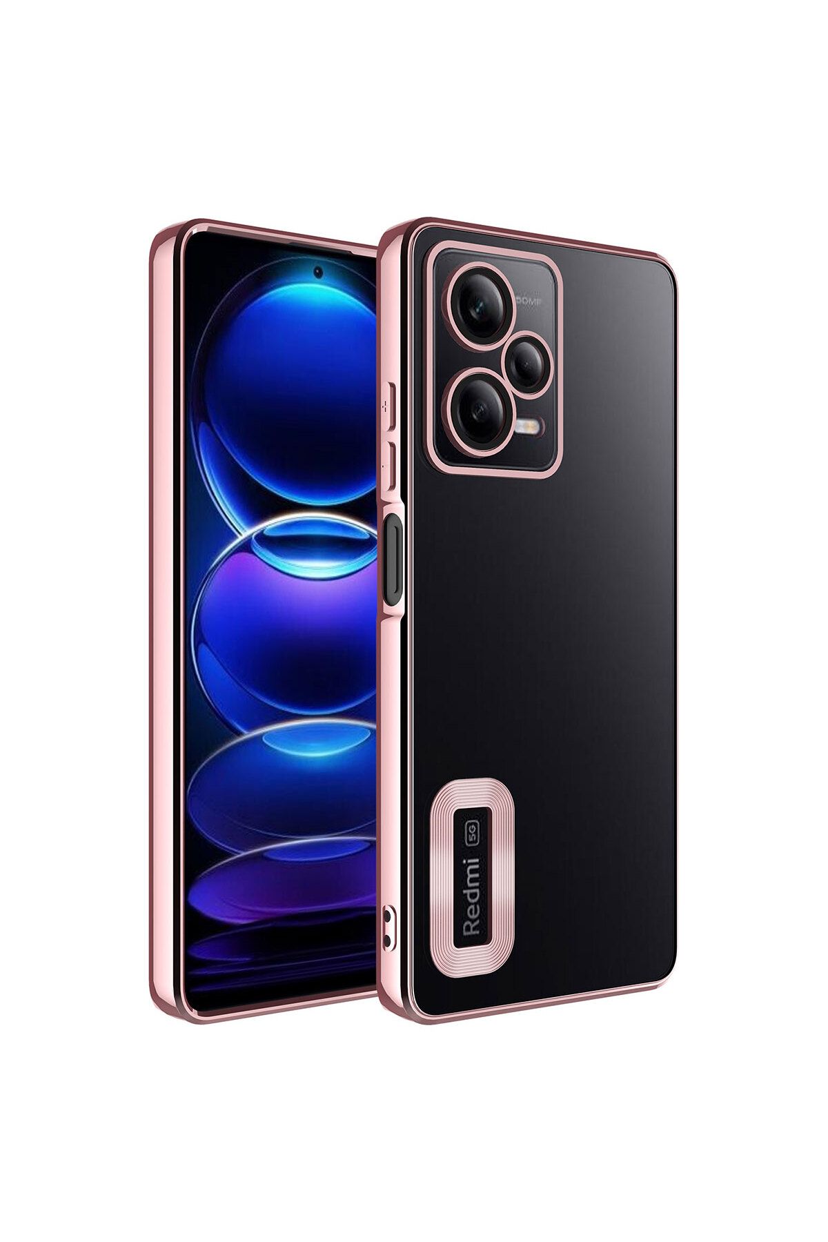 gaappy Oli Serisi Xiaomi Redmi Note 12 Pro 5G Rose Gold Kapak