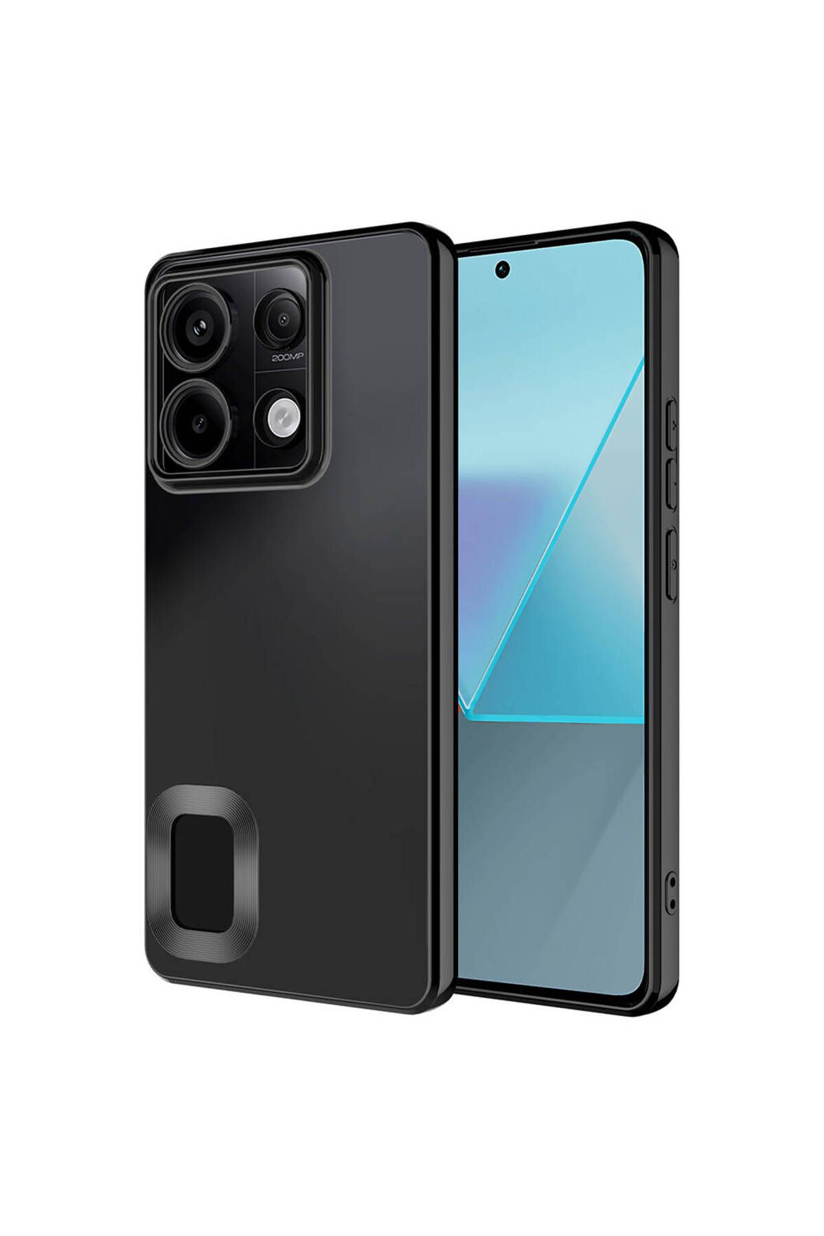 gaappy Oli Serisi Xiaomi Redmi Note 13 Pro 5G Siyah Kapak