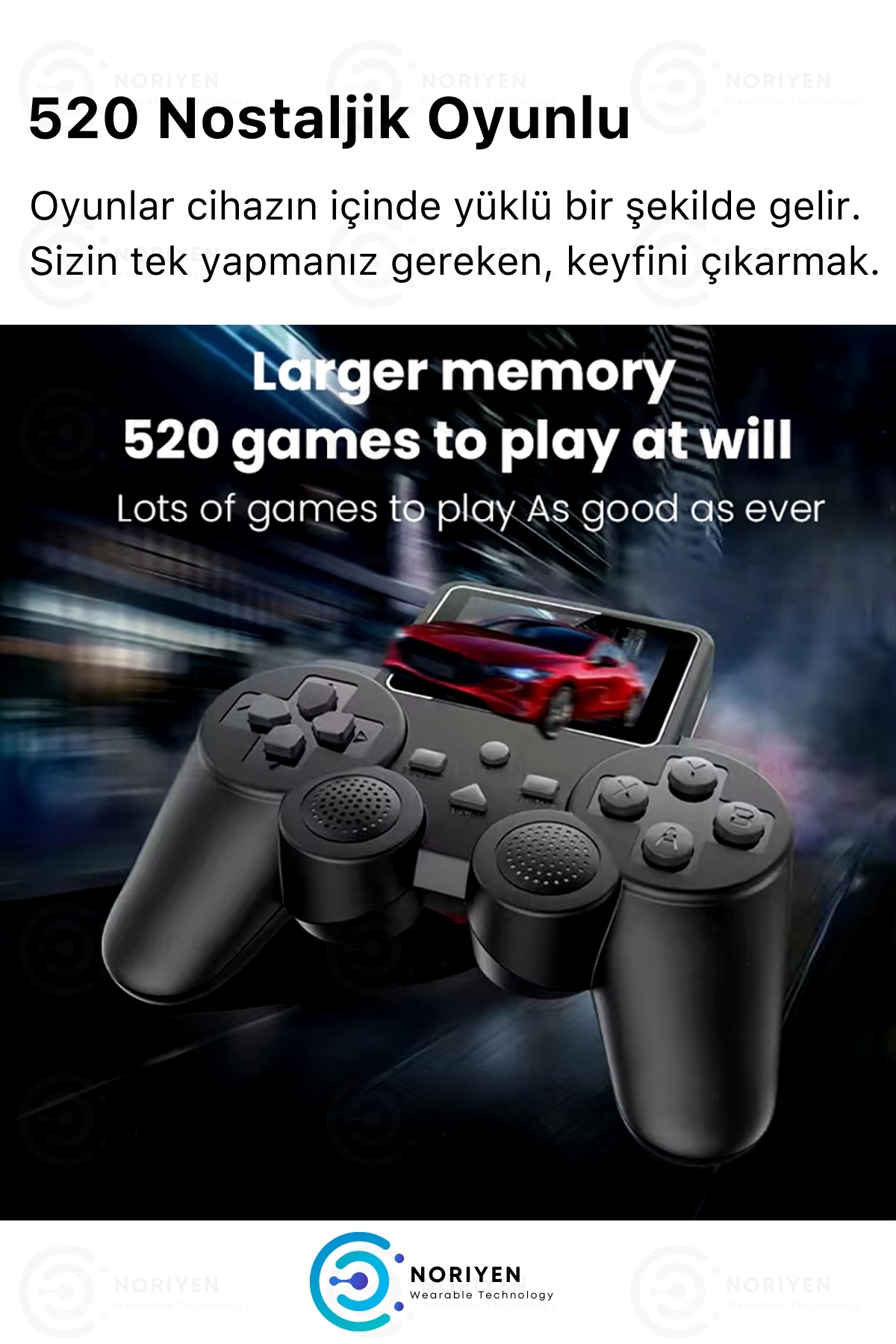Yeni Nesil Mini Atari 520 Retro Oyunlu Gameboy Nostalji Gamebox S10 El Atarisi Video Oyun Konsolu
