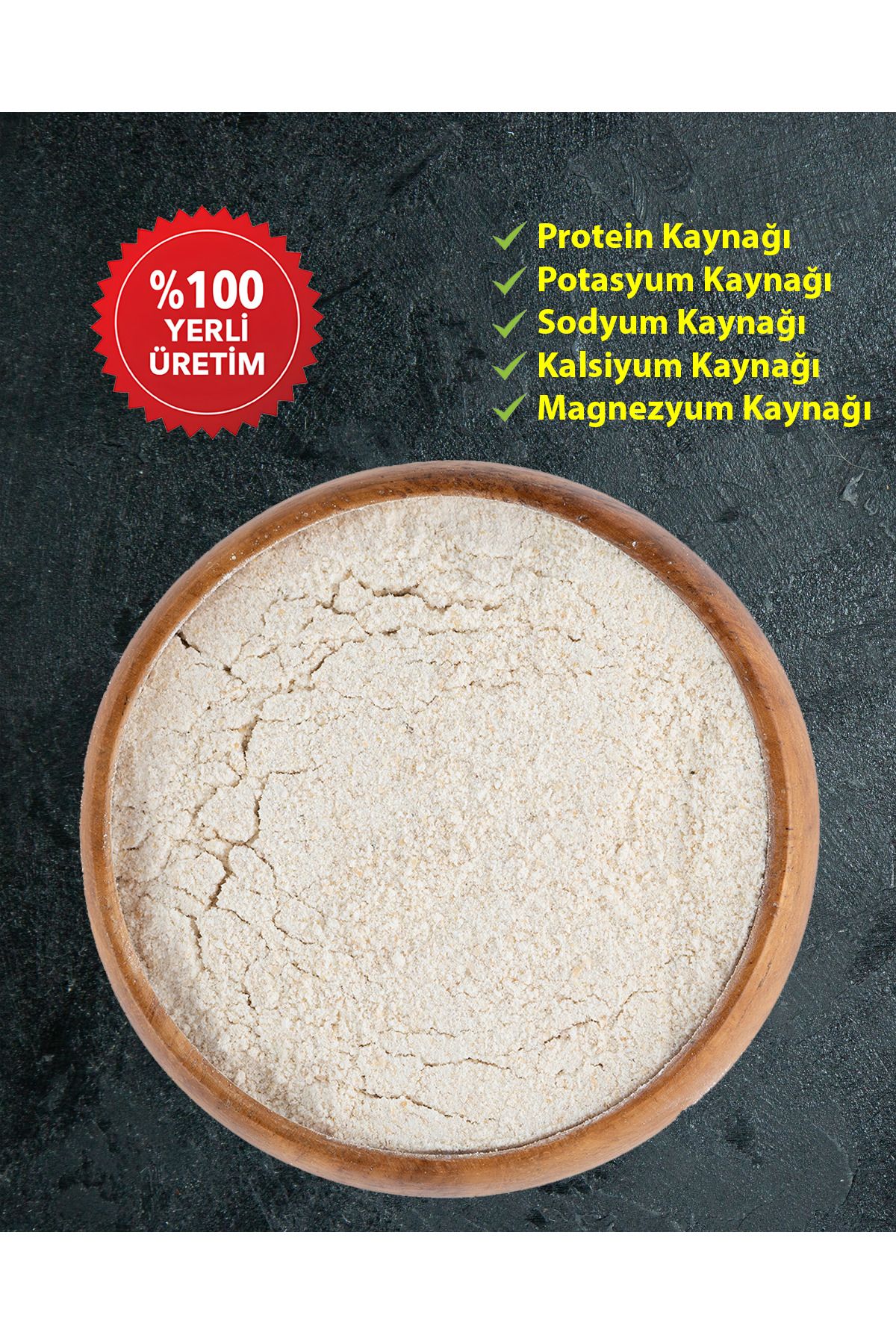 Galip Bakliyat Karakılçık Buğday Unu 1 Kg