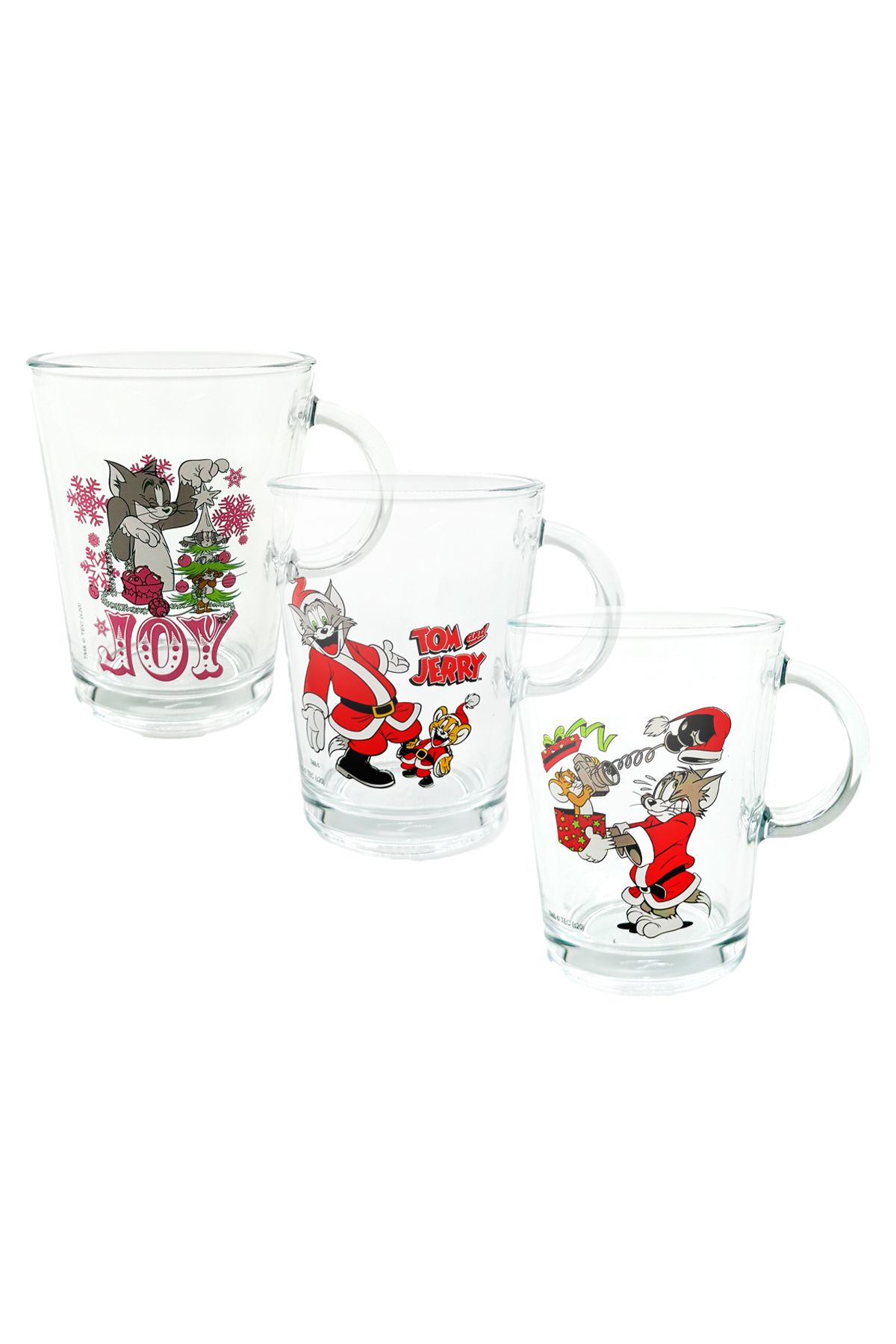 Paşabahçe-Tribeca 3-Piece Cup with Handle 55403 290 Cc 2