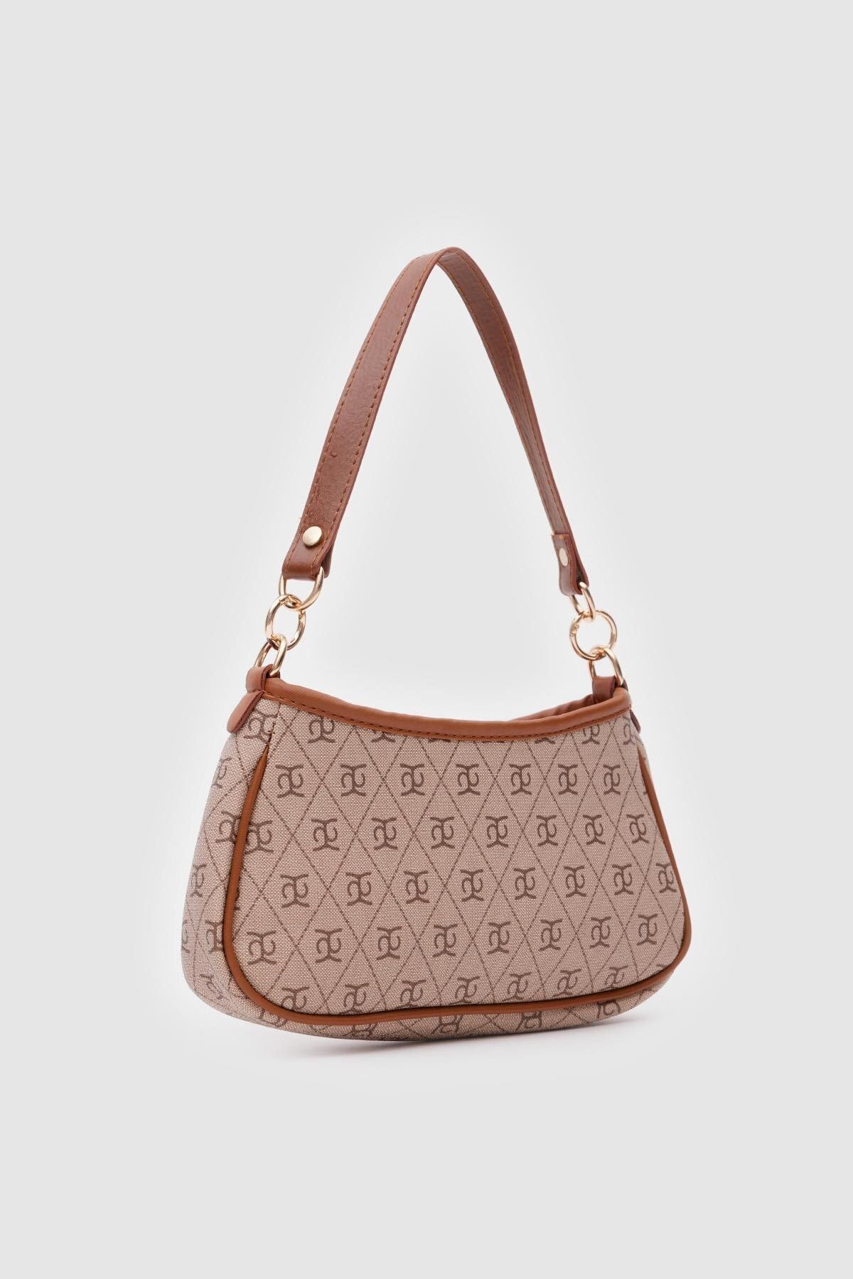 Shule Bags-Farme Monogram Tan - مجموعة من الرغيف الفرنسي وحقيبة كروس 2