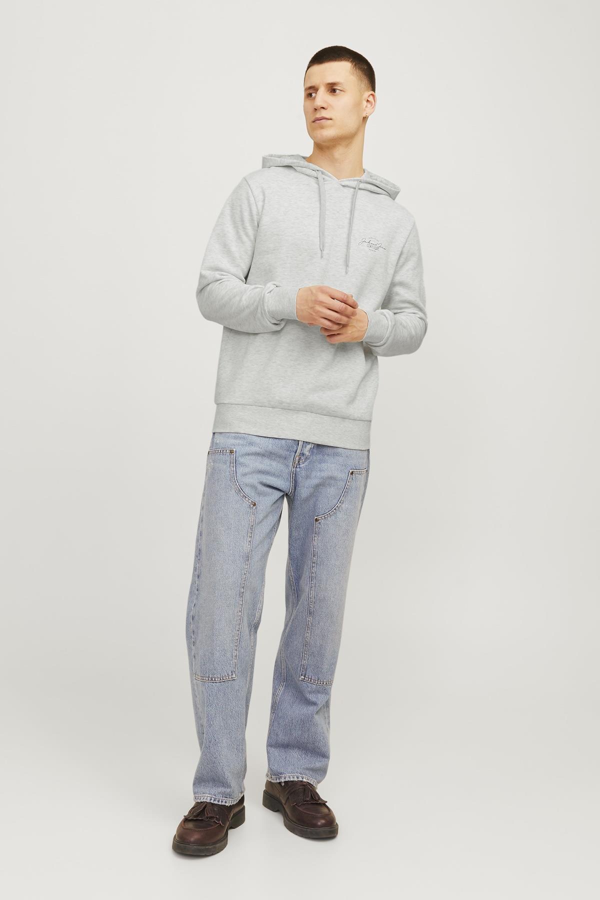 سویشرت مردانه راسته آستین بلند | جک اند جونز Jack & Jones 12256838 - تصویر 5