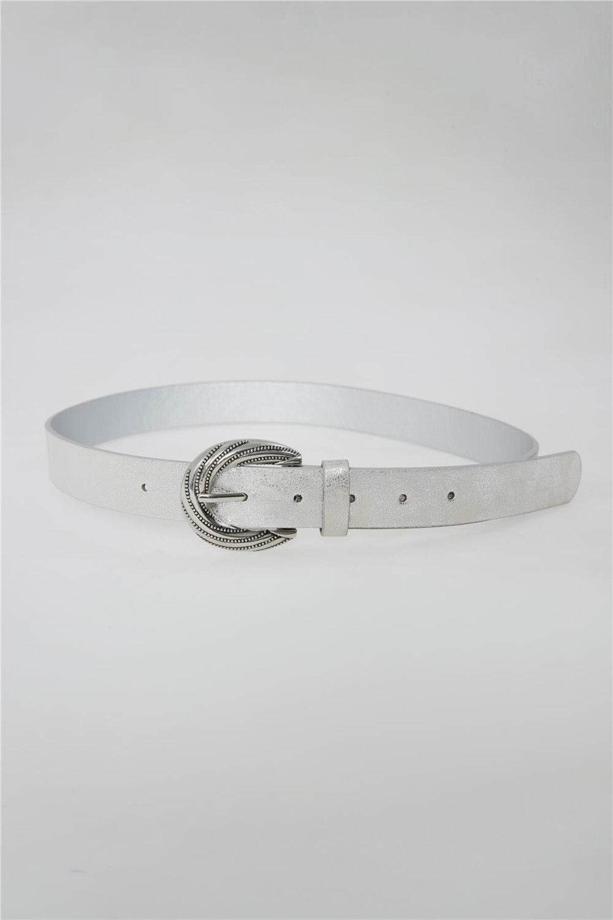 HomeStore-Flat Embroidered Metal Buckle Belt 1