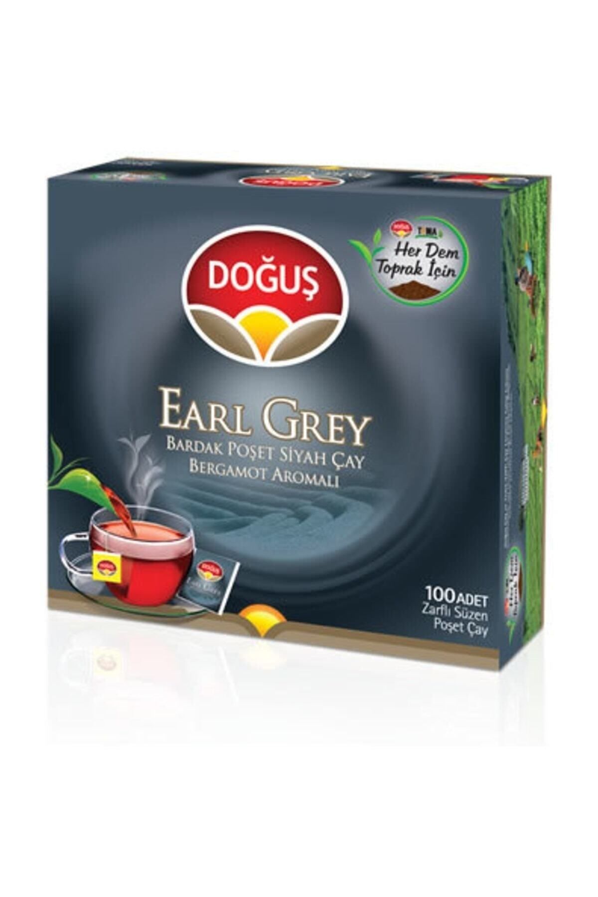 Doğuş Earl Grey Bardak Poşet Çay 100'lü 200gr