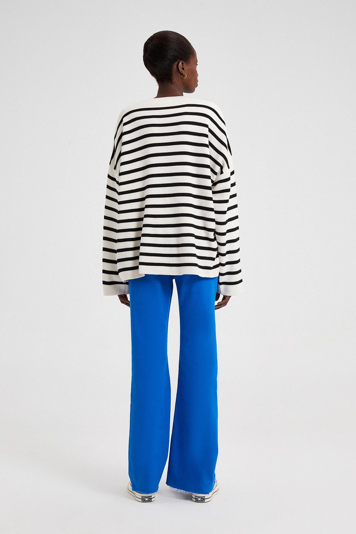 Touché Privé-Knitwear Sweater - Striped Design 4