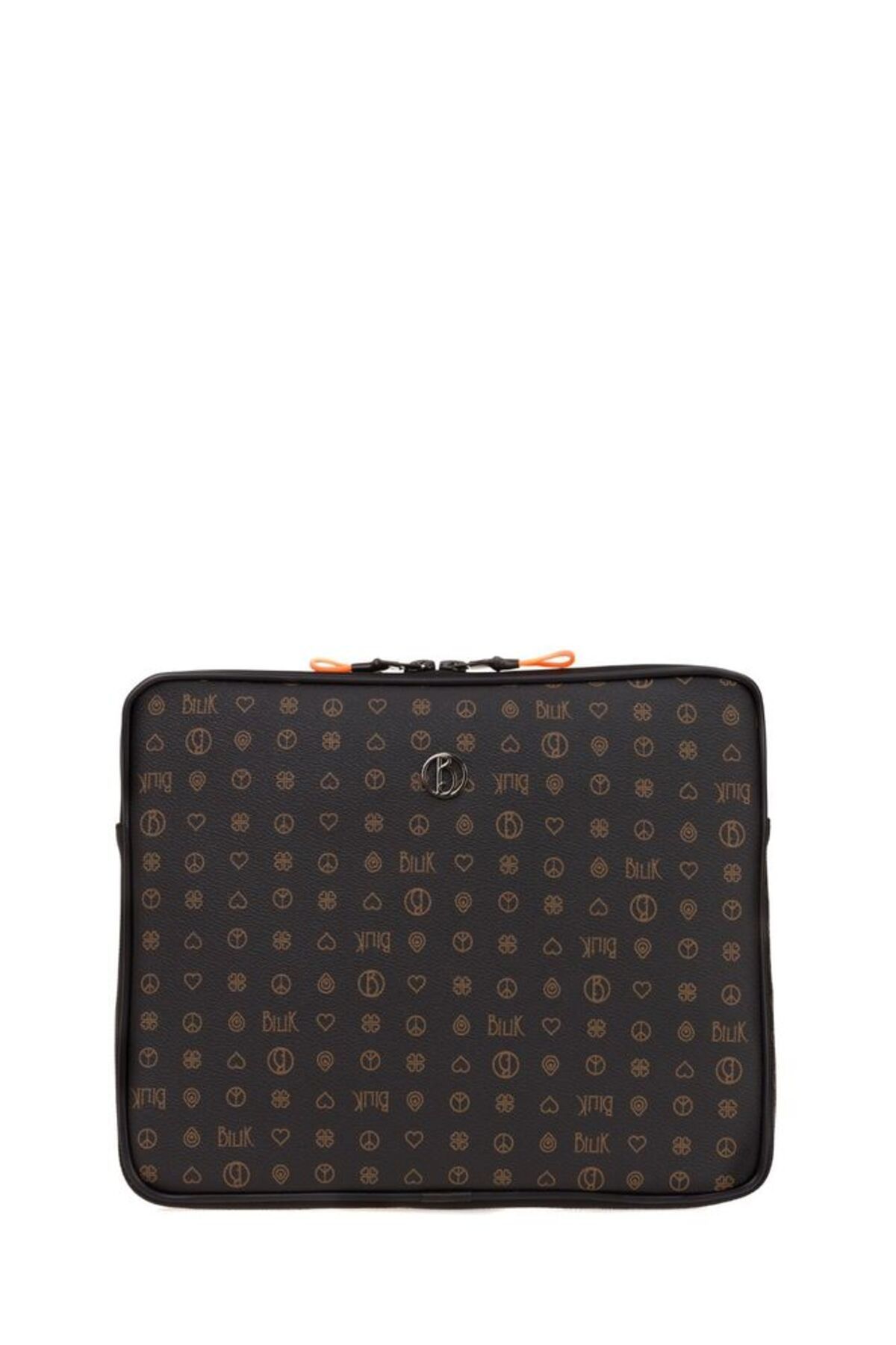 Bilik Deri Tabletă-mn Pentru Laptop Și Servietă Unisex Monogram Black 12 Masculin - Single Dimension