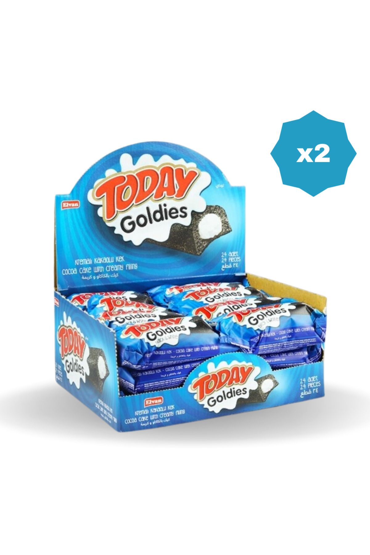 Elvan TODAY GOLDİES BLACK&WHİTE 40 GR -2 PAKET