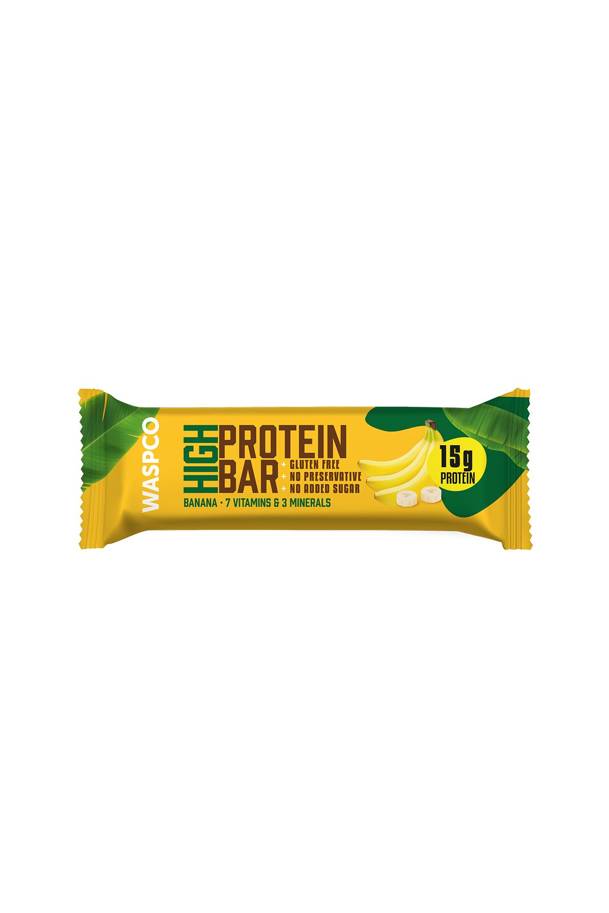 Waspco Muzlu Yüksek Protein Bar 50g x 1 Adet