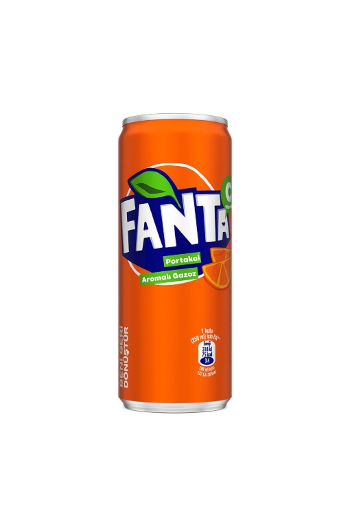 Fanta Kutu 250 Ml. (4'LÜ)