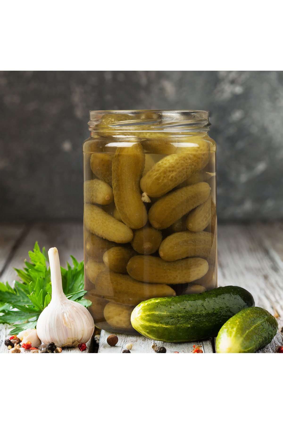 hayriye ana yöresel ürünler Kornişon Turşu 1200 cc