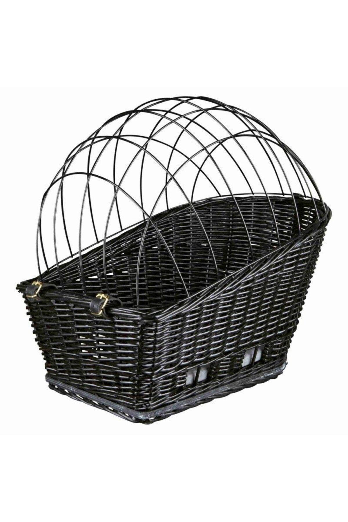 Trixie-35X49X55Cm Black Lisinya Dog Bicycle Basket 2