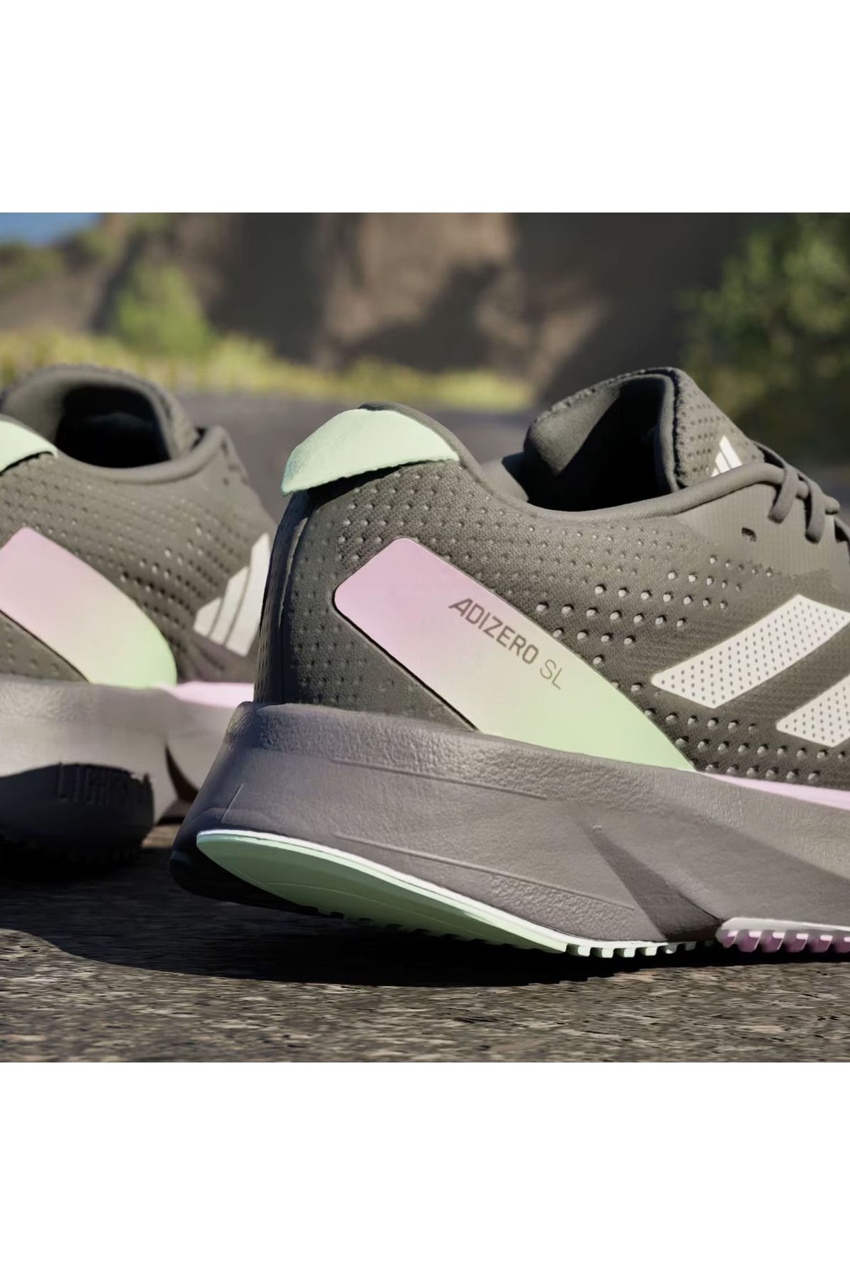 کفش دو و تمرین مشکی زنانه Adizero SL Road رانینگ دویدن adidas
