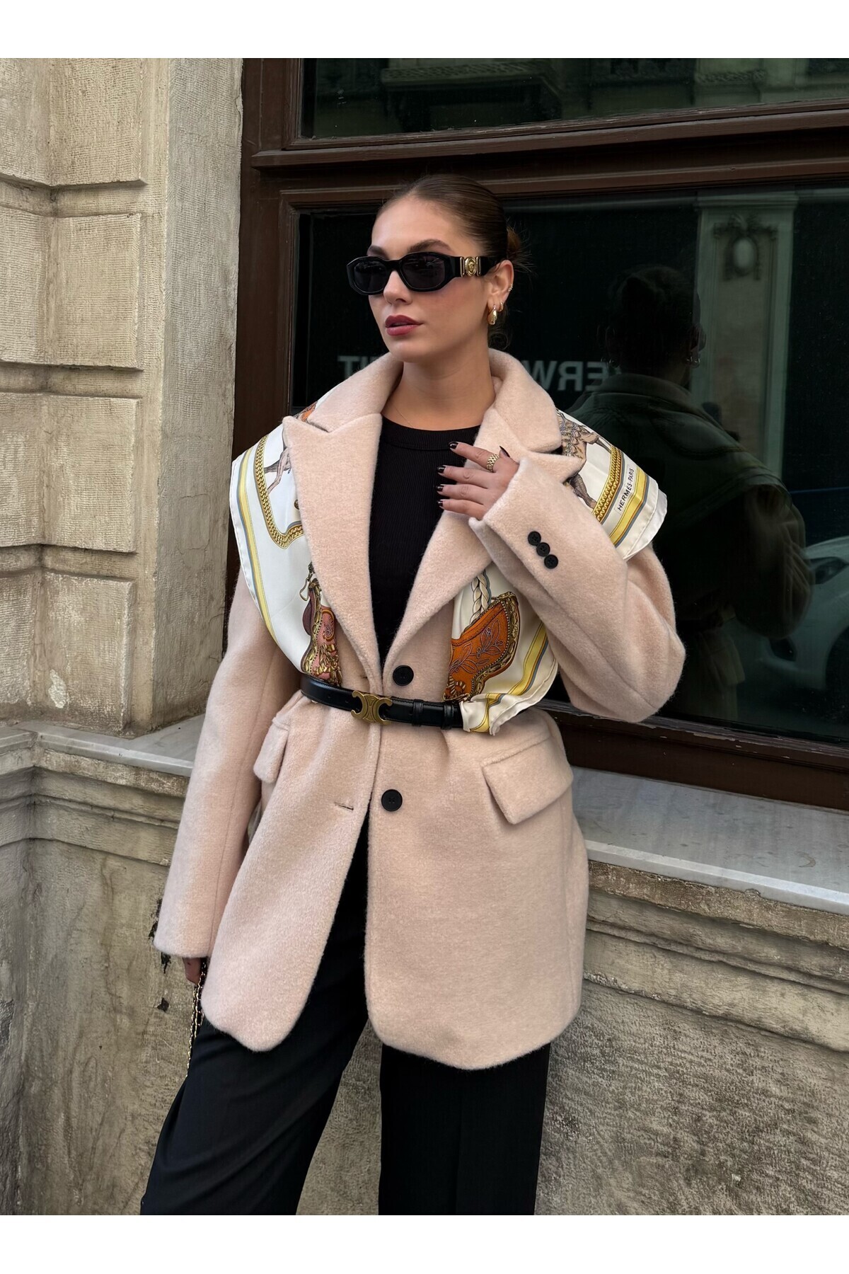 Laluvia-Stone Bilbao Geknöpfte Jacke 2