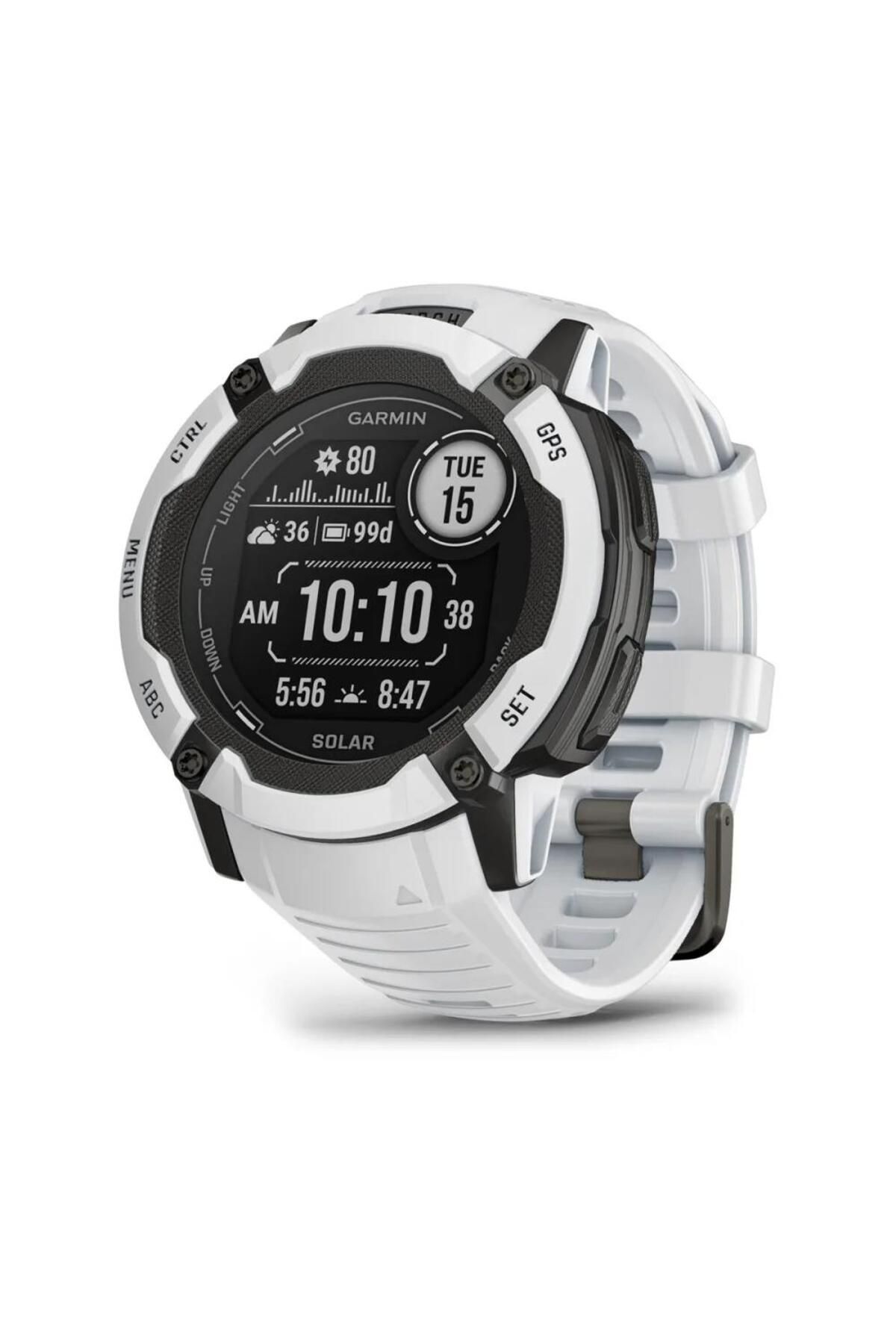 Garmin-ساعة GARMIN INSTINCT 2X SOLAR WHITESTONE 3
