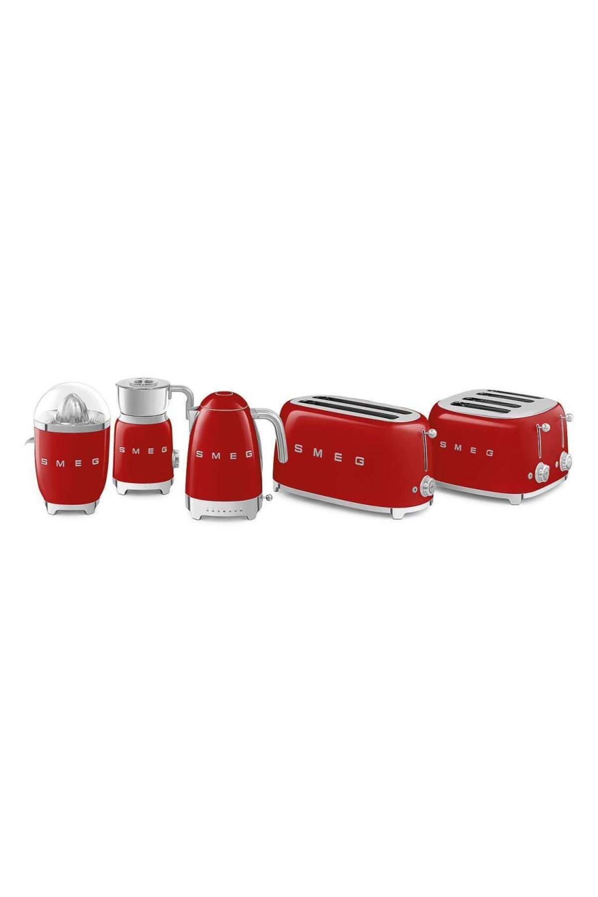 SMEG-Red 4x1 Toaster Tsf03rdeu 5