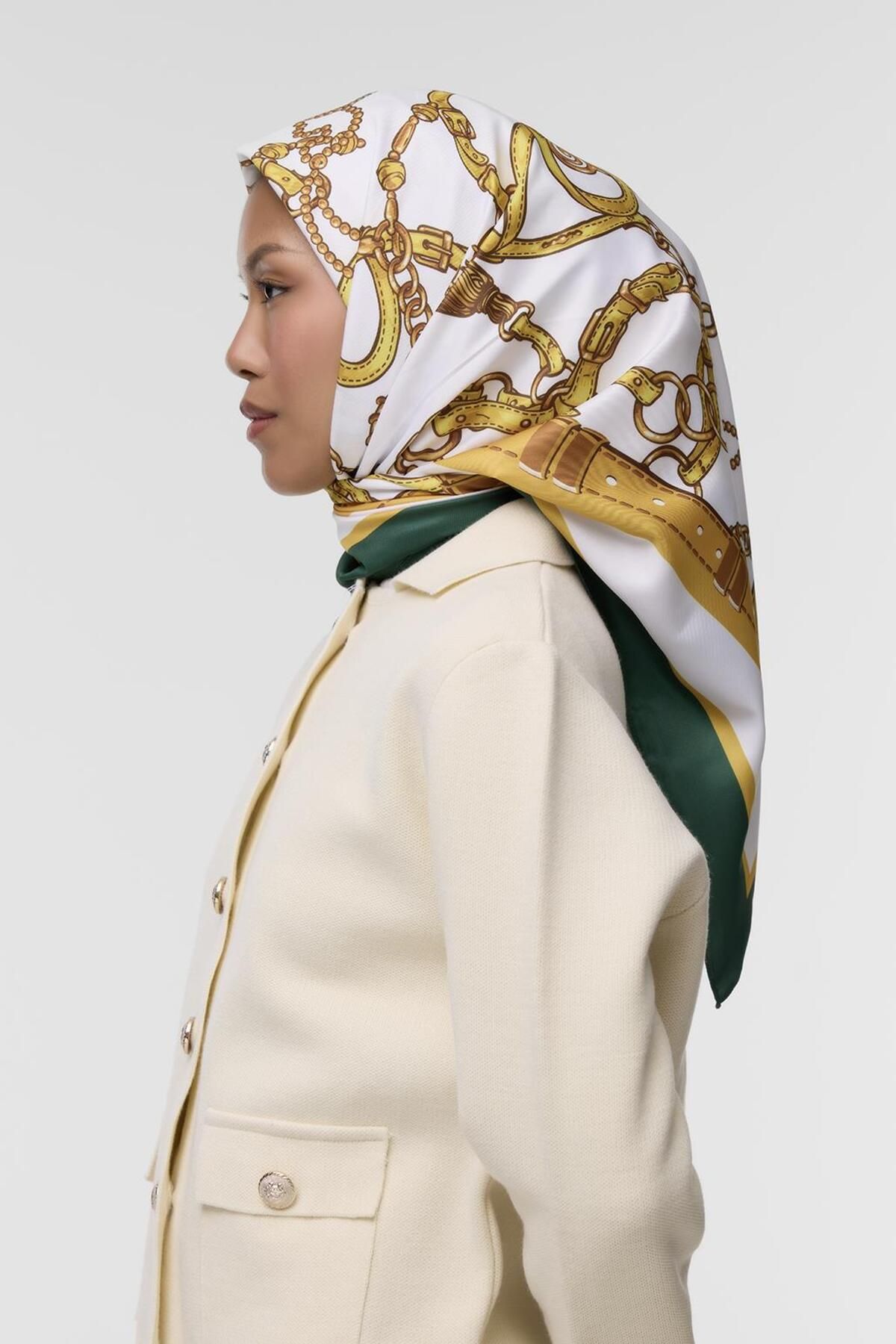 روسری سبز ̇PEK اورجینال Qef