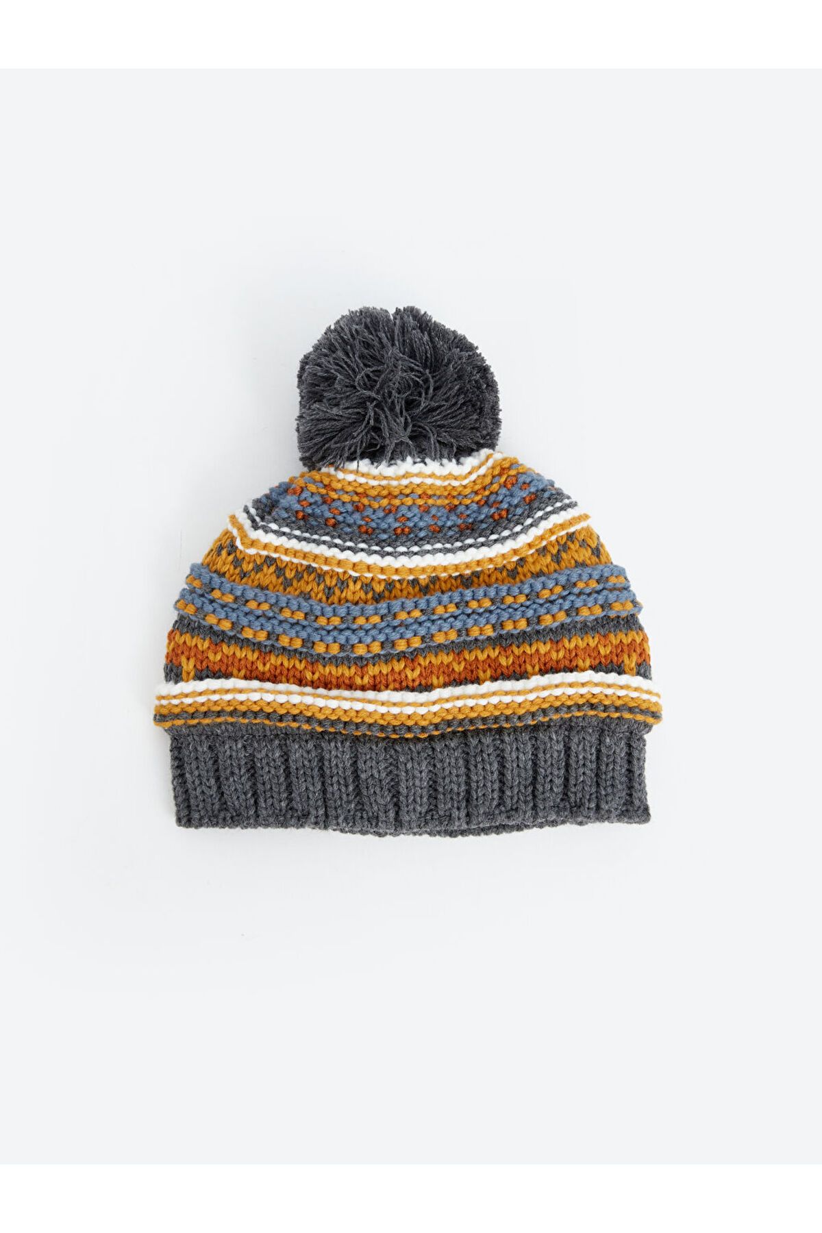LC Waikiki-Baby Girl Beret with Pompom Detail 1
