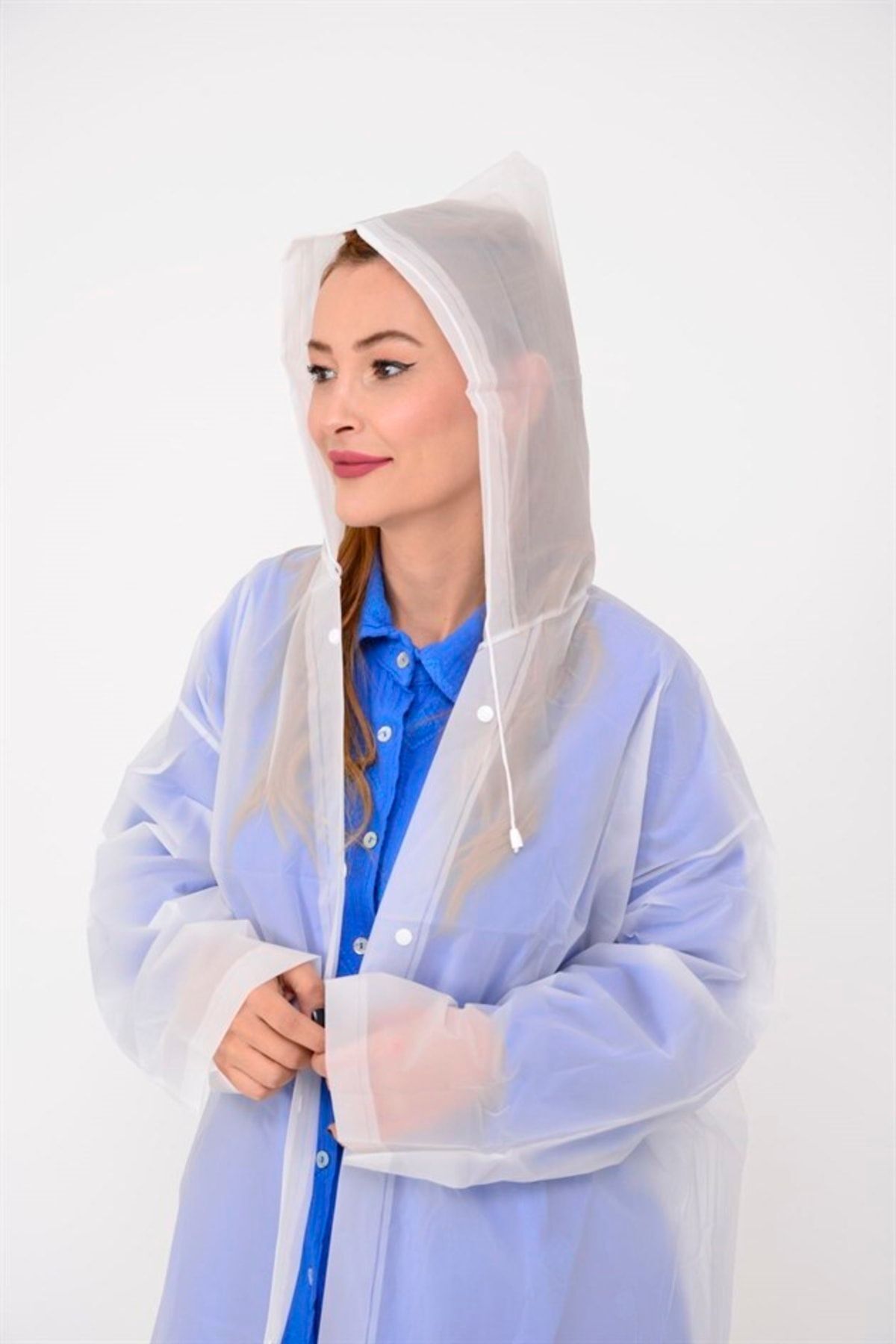 Hazinedan-Jachetă de ploaie impermeabilă cu glugă, unisex, femei, bărbați 2