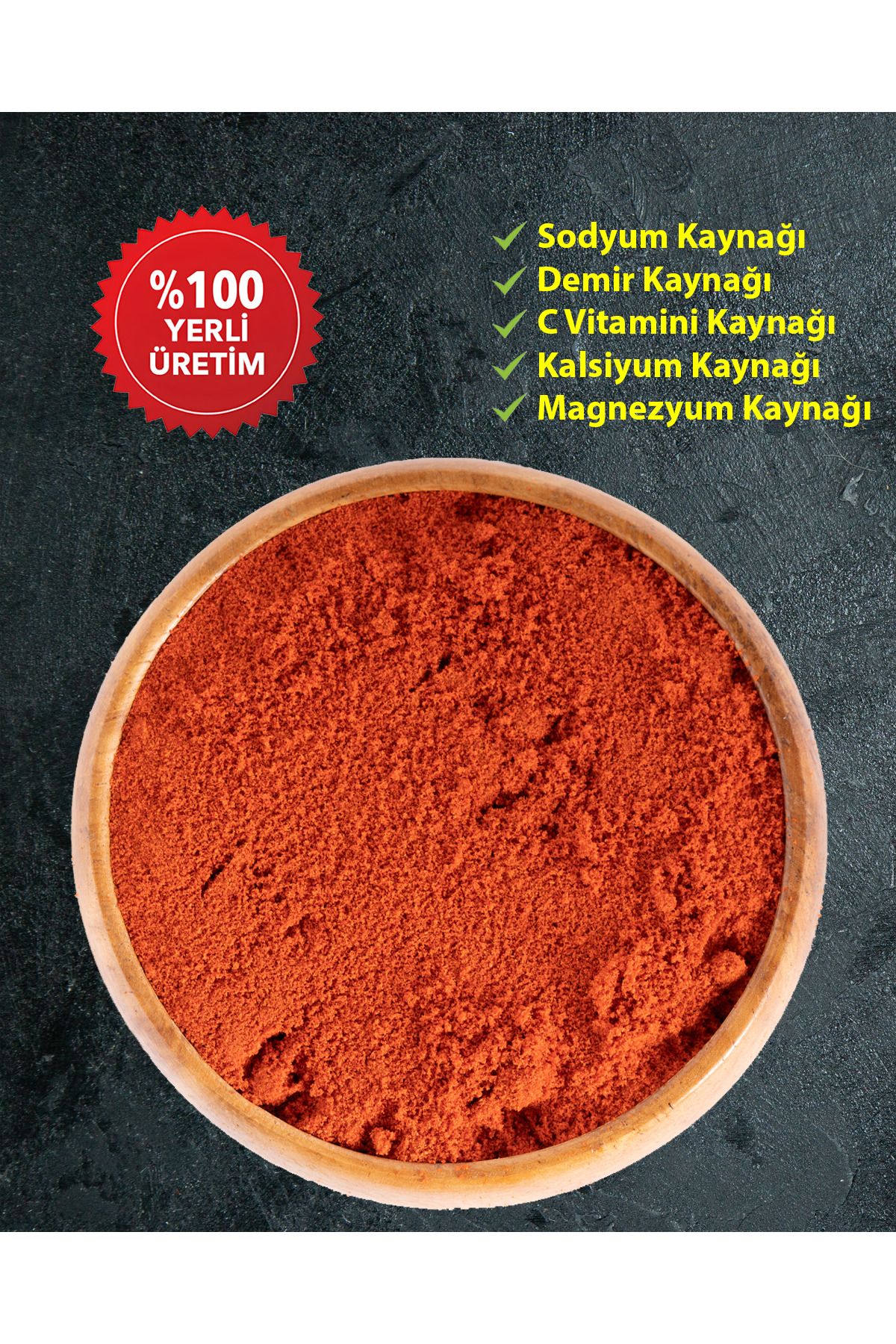 Galip Bakliyat Acı Toz Biber 250 Gr