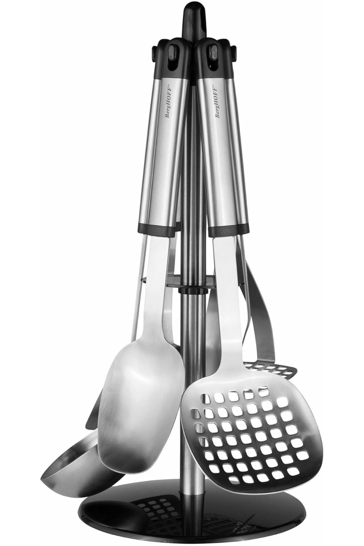 STOREMAX mutfak yardımcısı seti, paslanmaz çelik, metal, 13,5 x 22,5 x 45 cm, 8 birim