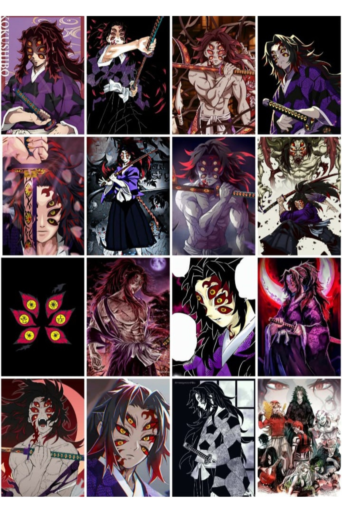 Slayer CD 9枚セット owl bag KOKUSHİBO Demon Slayer desenlı Tasarım 16' L Fotokart Seti