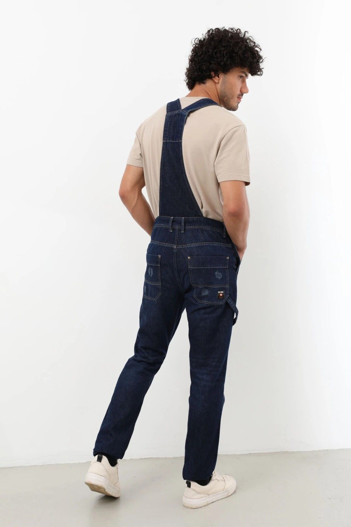 BANNY JEANS-Men's Jean Overalls Trousers Rins 5