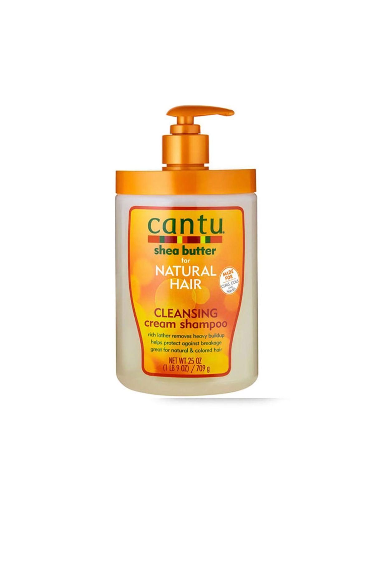 Cantu-Für natürliches Haar Reinigungscreme-Shampoo 709 Gr 709 g 1