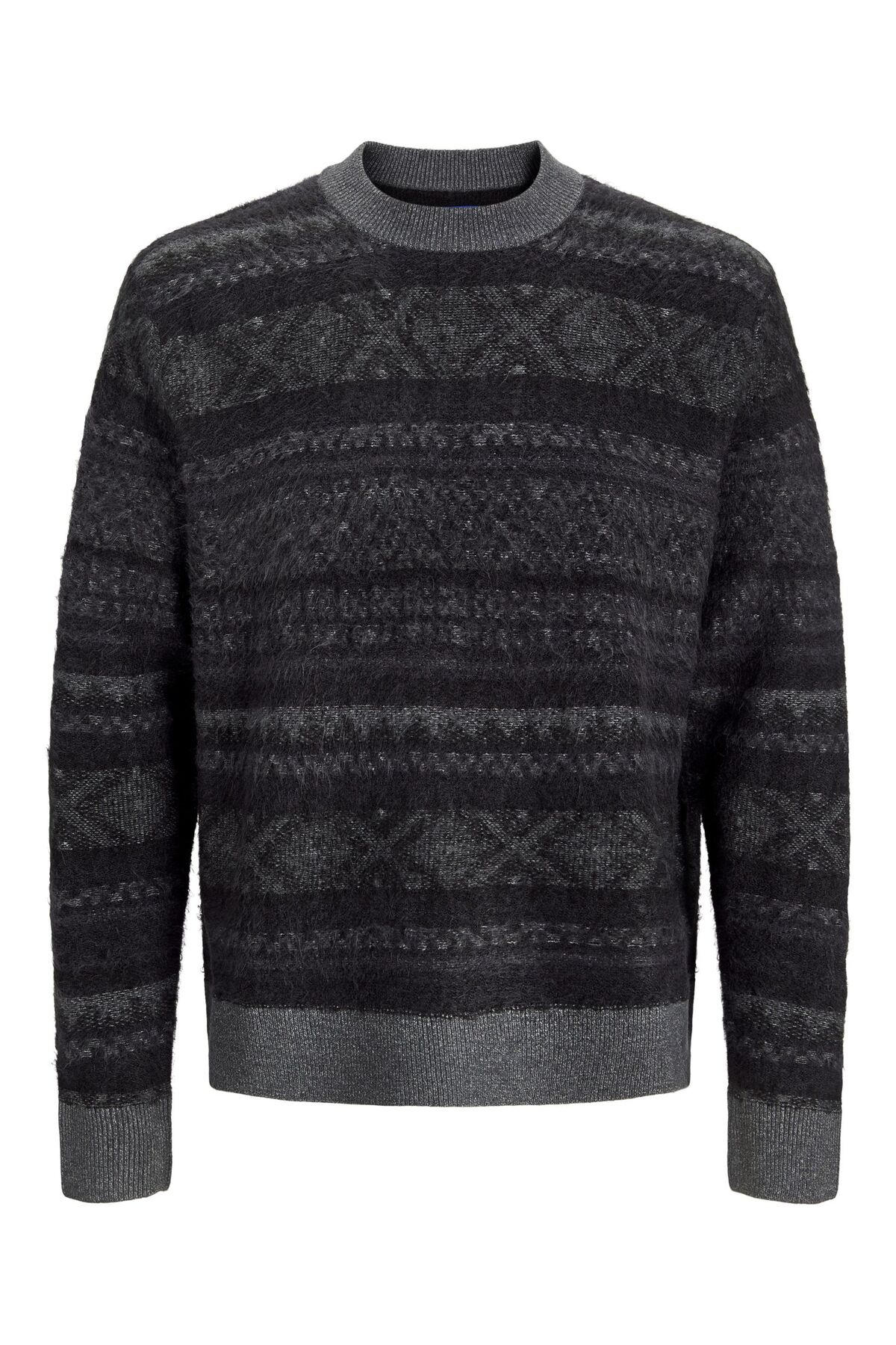 ژاکت کشی مردانه راسته آستین بلند | جک اند جونز Jack & Jones 12267468 - تصویر 2