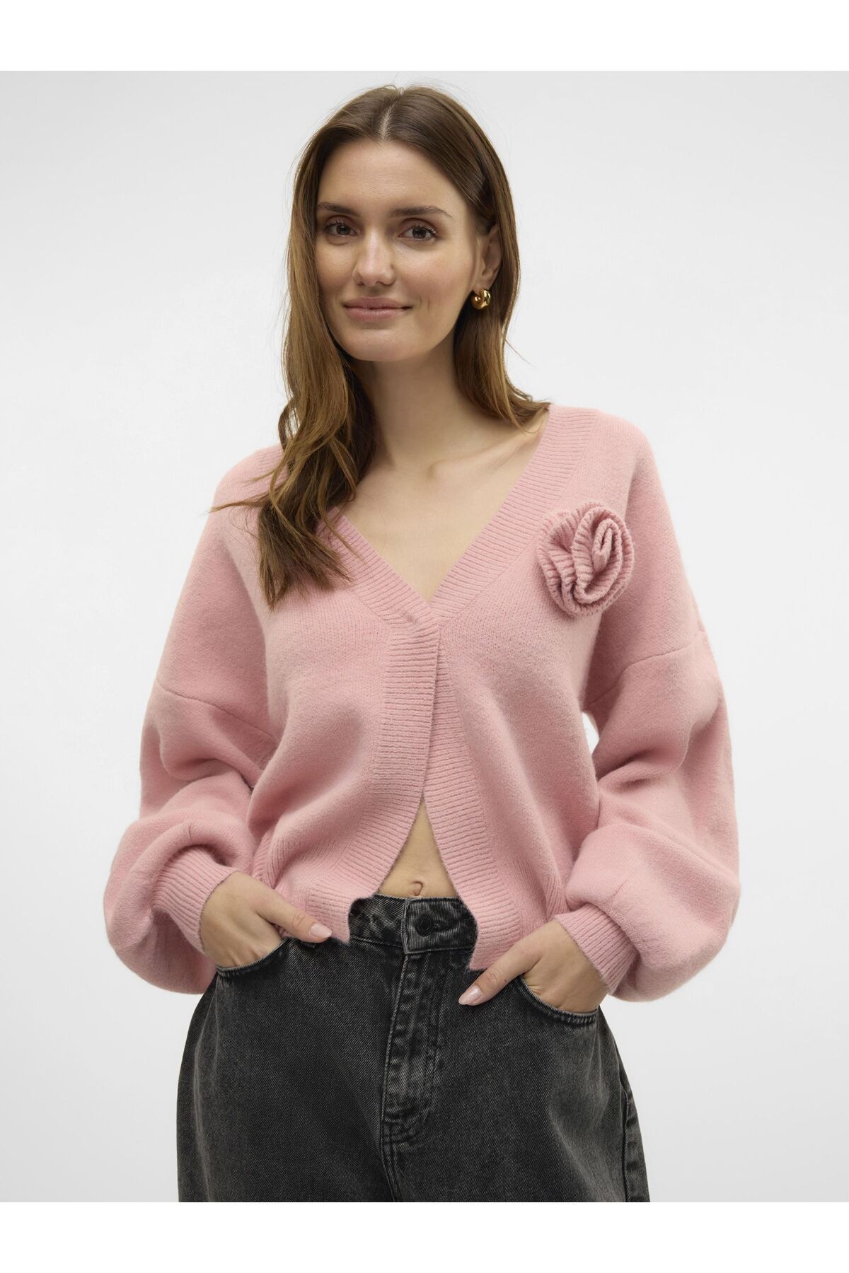 Vero Moda-Strickjacke VMCARRIE Strickjacke 5