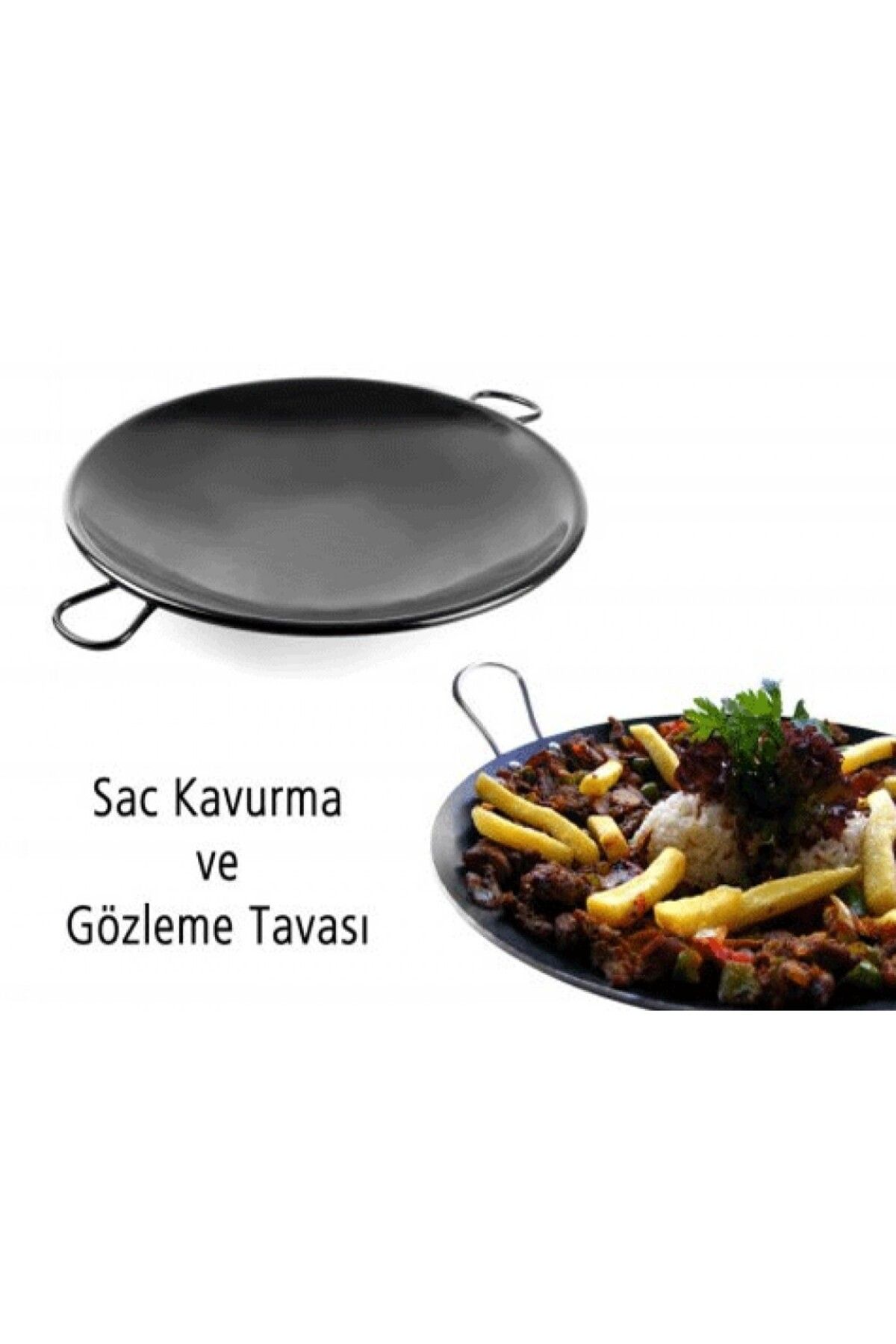 NZM TİCARET Yanmaz Yapıştırmaz Sac Kavurma Tavası
