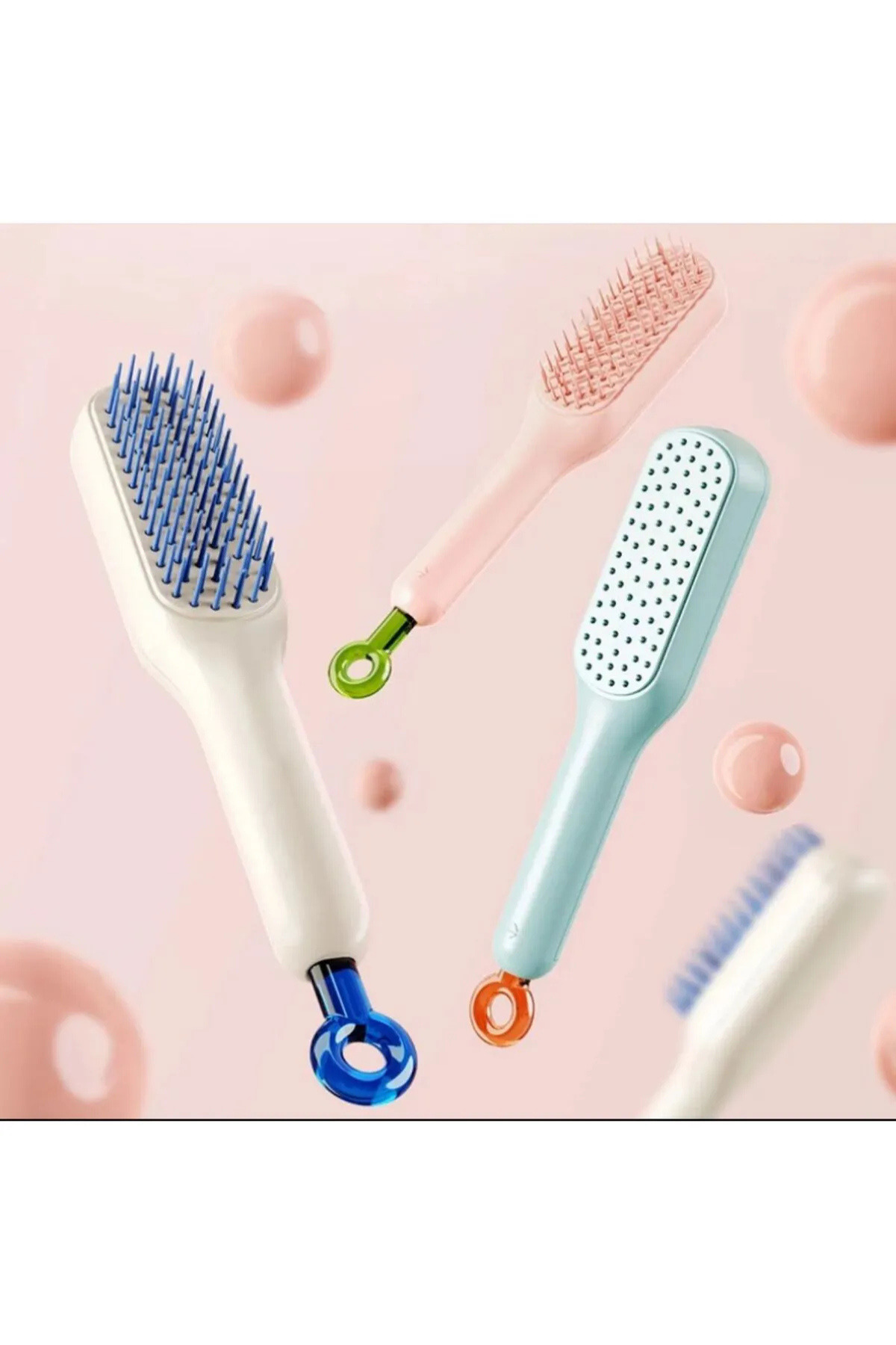 Trade Bazaar-New Generation Self-Cleaning Hair Brush – Practical Cleaning, Time-Saving Ta 2