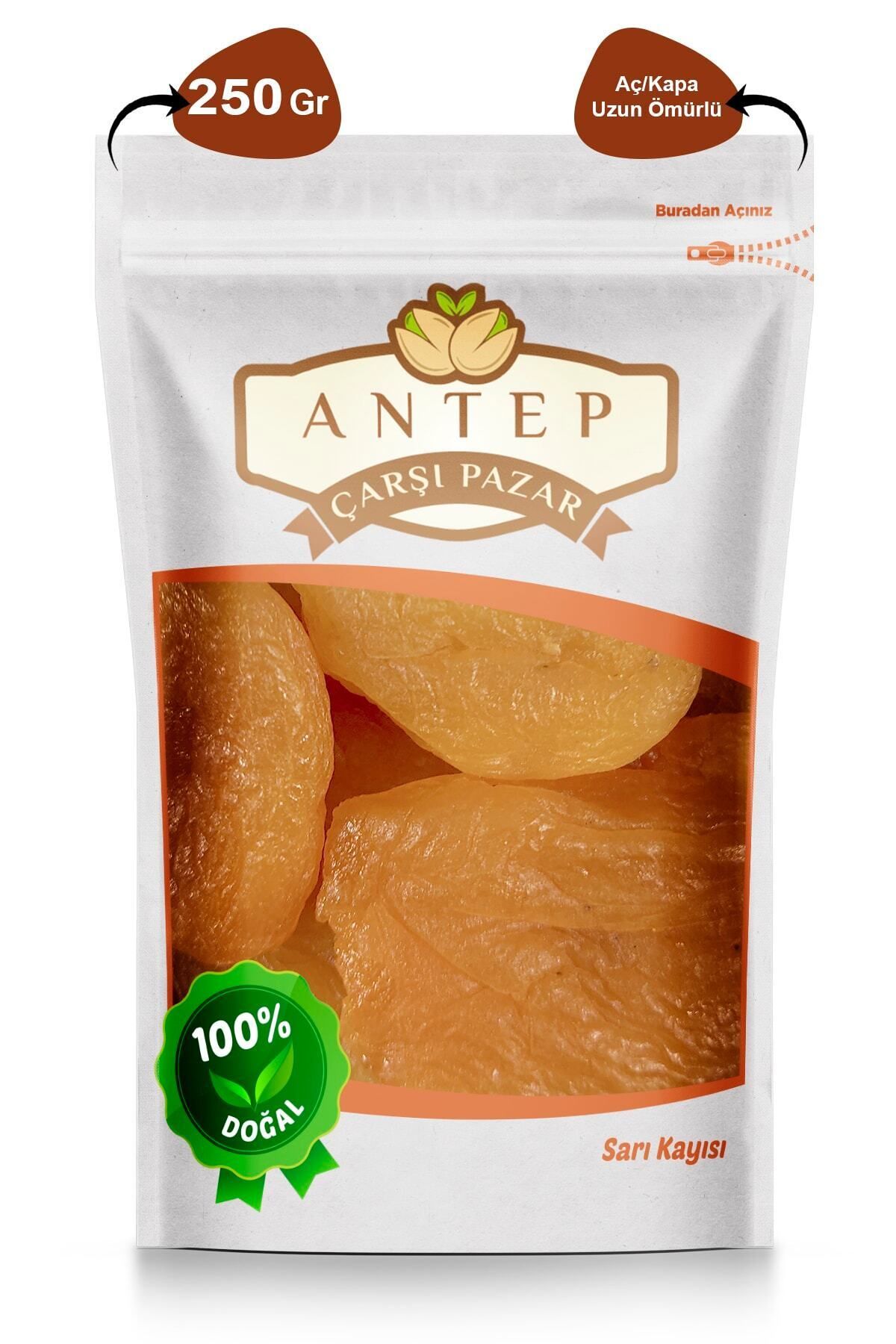 Antep Çarşı Pazar Sarı Kayısı Jumbo Malatya | 250 Gr.