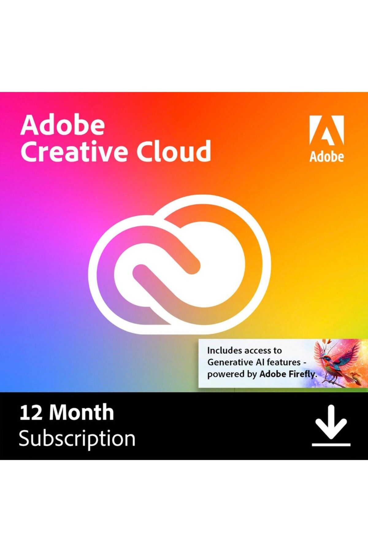 Adobe Creative Cloud 2025 (Tüm Uygulamalar) - 1 Aylık Abonelik Kodu